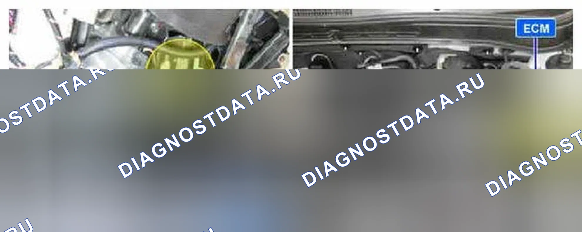 Рис. 98: Расположение компонентов. Hyundai Sonata VI