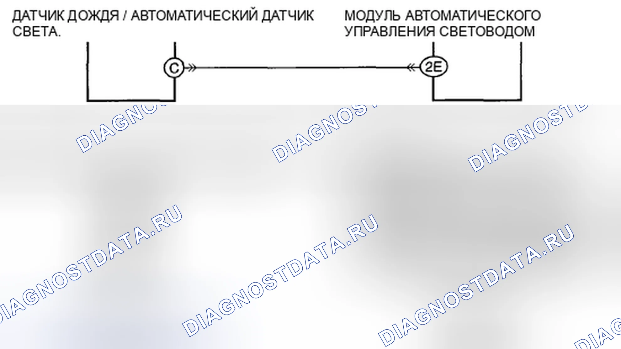 Рис. 42: расшифровка кода ошибки U2030 [МОДУЛЬ УПРАВЛЕНИЯ АВТОМАТИЧЕСКОЙ ПОДСВЕТКОЙ / СТЕКЛООЧИСТИТЕЛЕМ]. Mazda CX-7 I рестайлинг