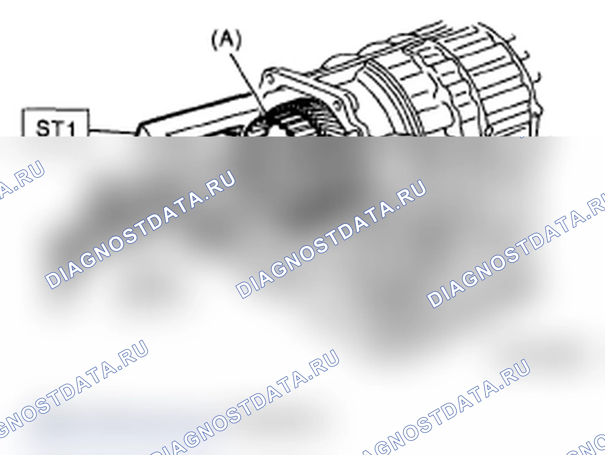 Рис. 163: ДЕМОНТАЖ. Subaru Impreza WRX STI GD рестайлинг 2