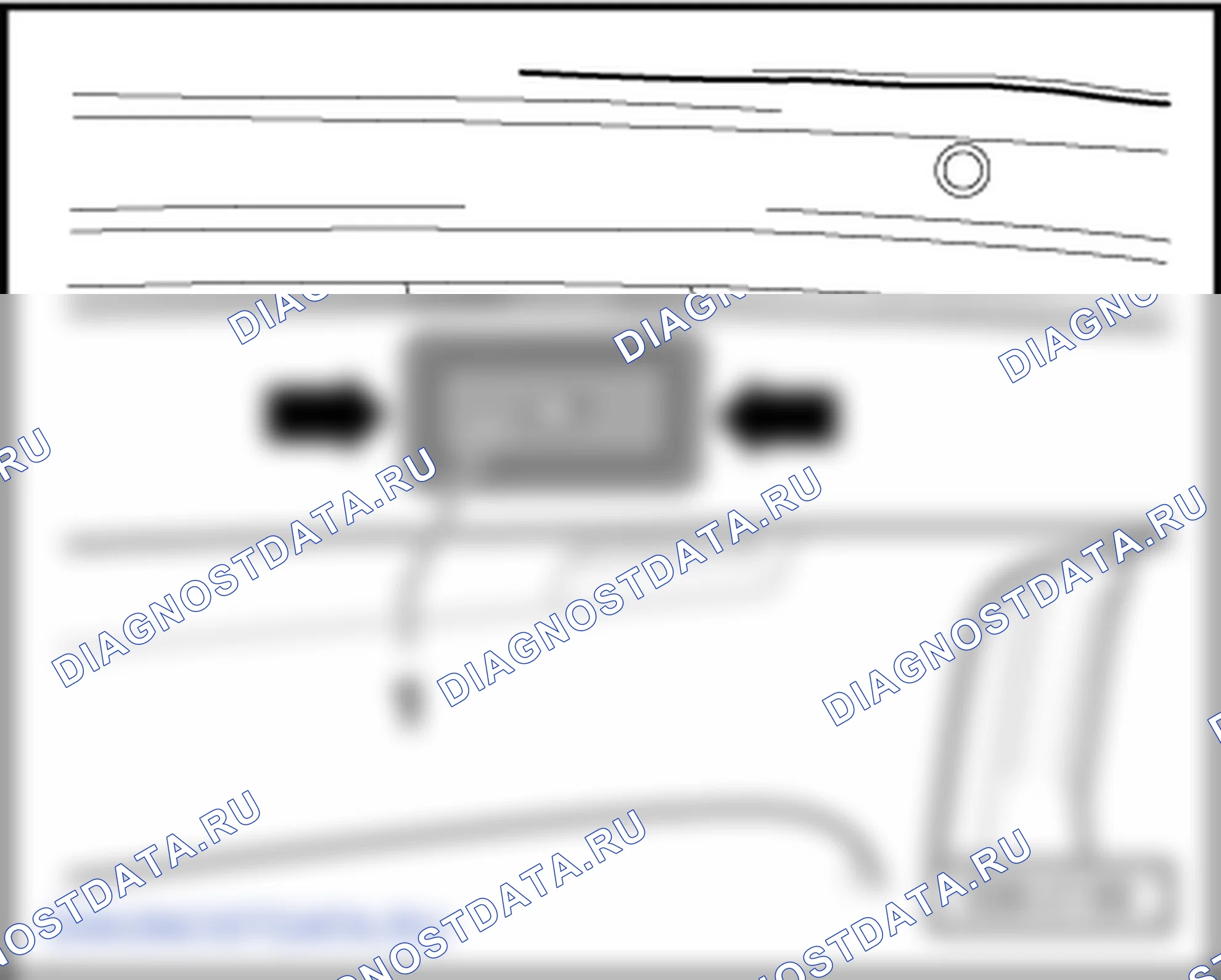 Фонари и переключатели в багажном отсеке. Skoda Superb Ii