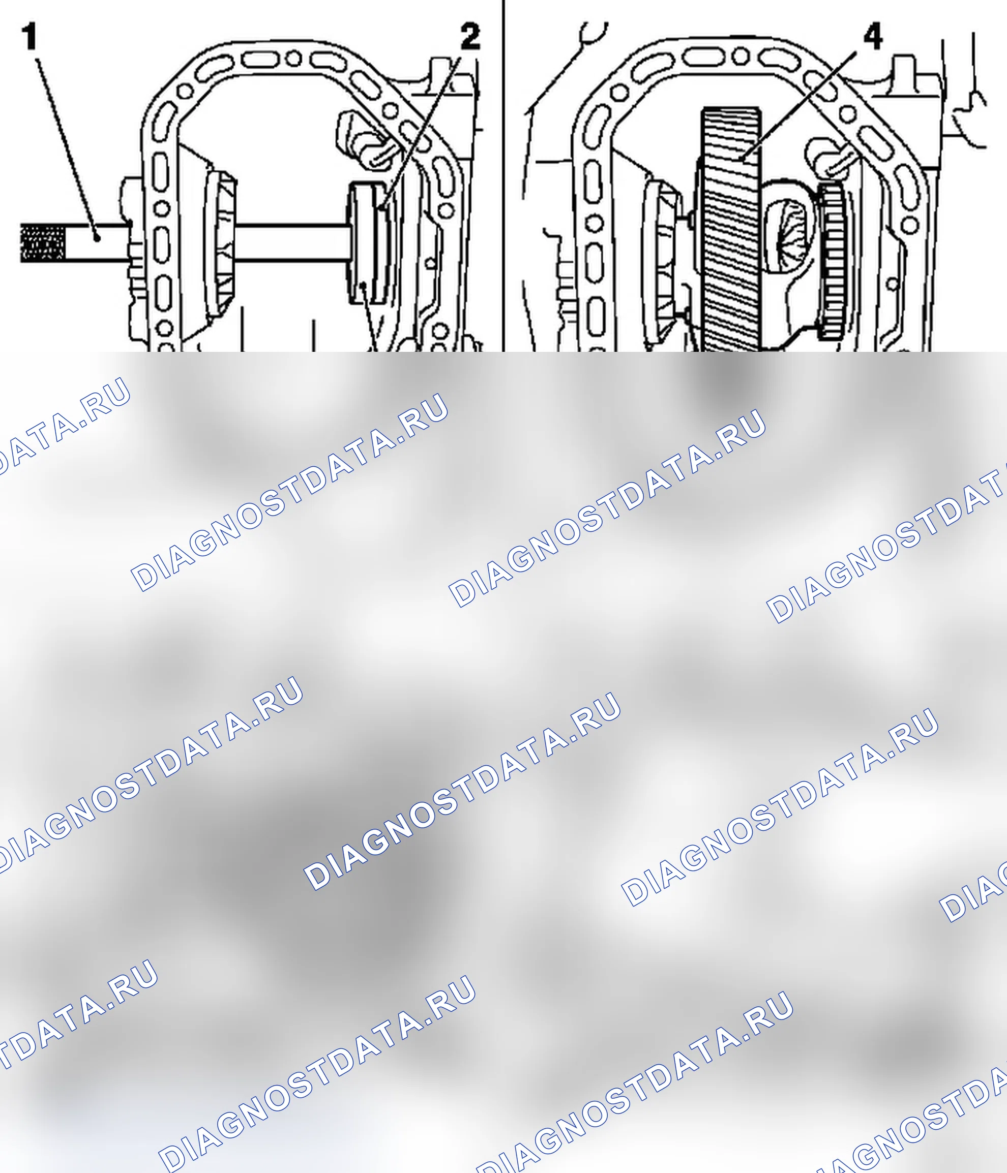 Разборка и сборка дифференциала (F13/F17/F17+/F18). Opel Astra G
