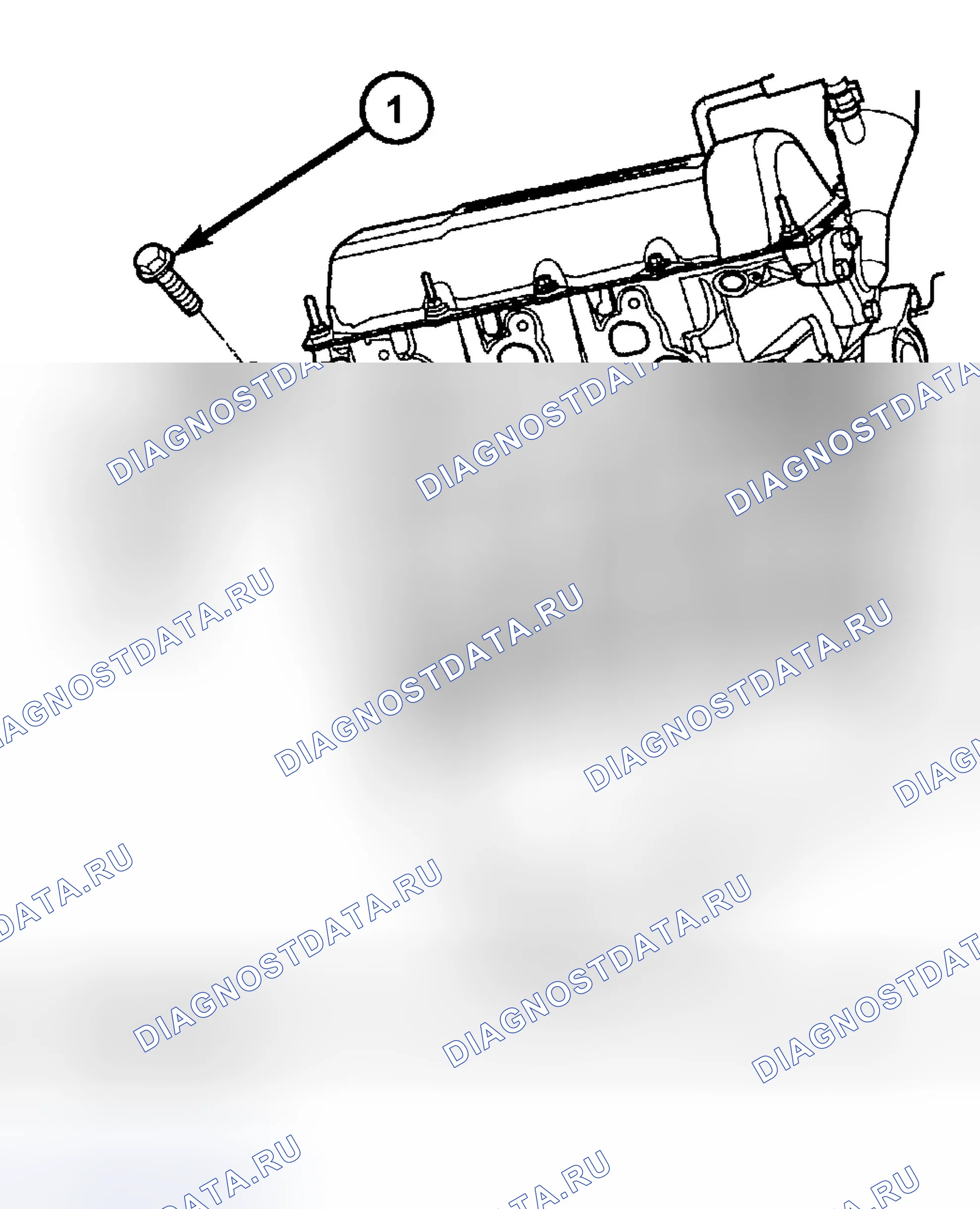 Рис. 75: 4.7л В-8. Dodge Pickup R1500 