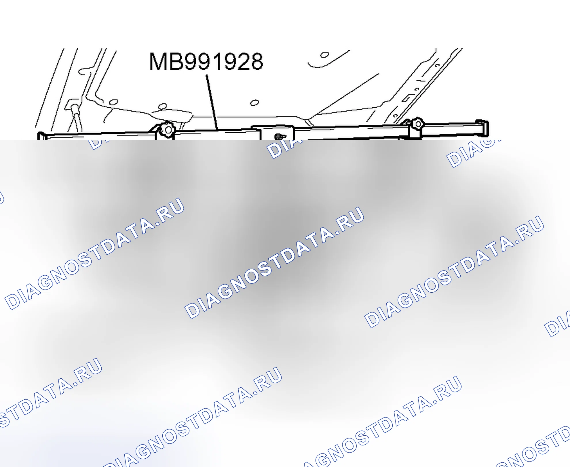 Рис. 33: < < F > > ДЕМОНТАЖ ИЗОЛЯТОРА КРЕПЛЕНИЯ ДВИГАТЕЛЯ. Mitsubishi Outlander I