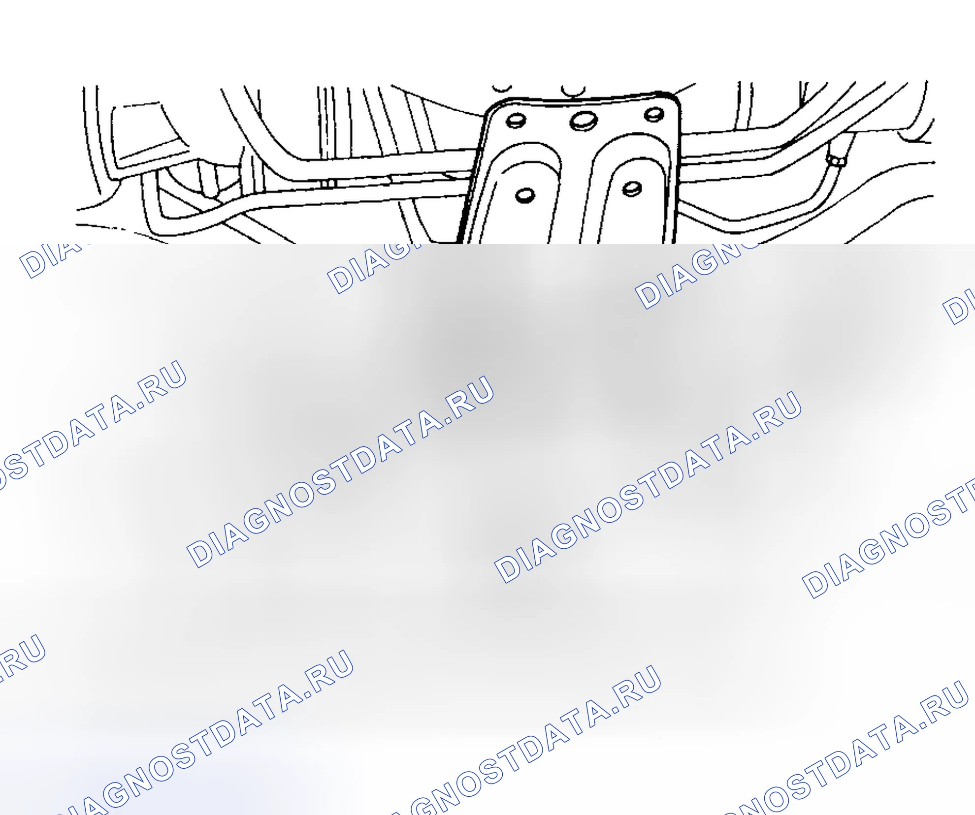 Рис. 129: ДЕМОНТАЖ. Subaru Outback BH