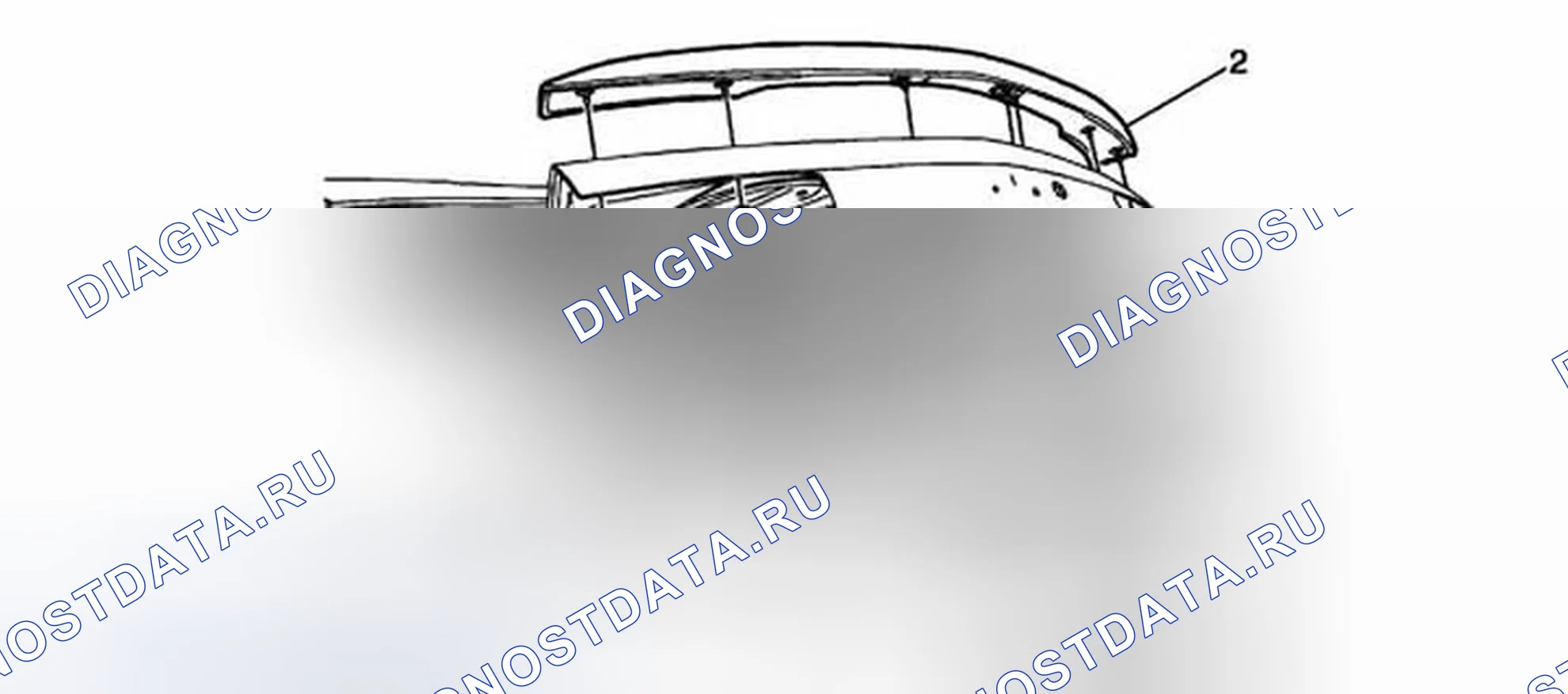 Рис. 24: Замена заднего спойлера. Chevrolet Camaro V