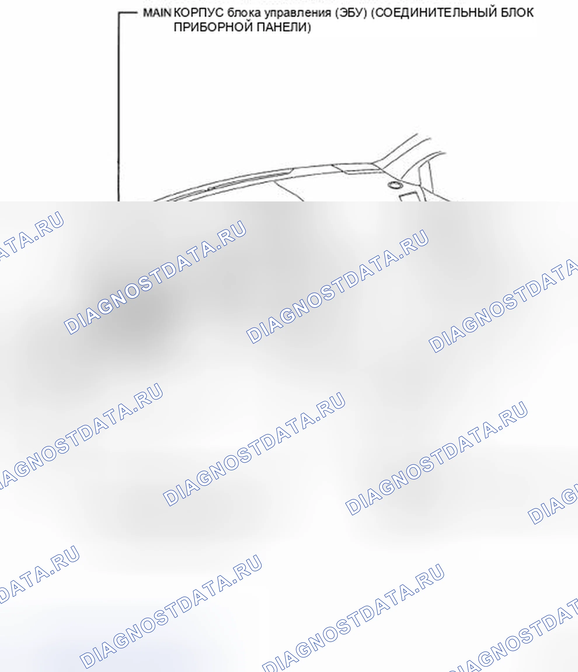 Рис. 606: РАСПОЛОЖЕНИЕ ДЕТАЛЕЙ. Toyota Highlander II