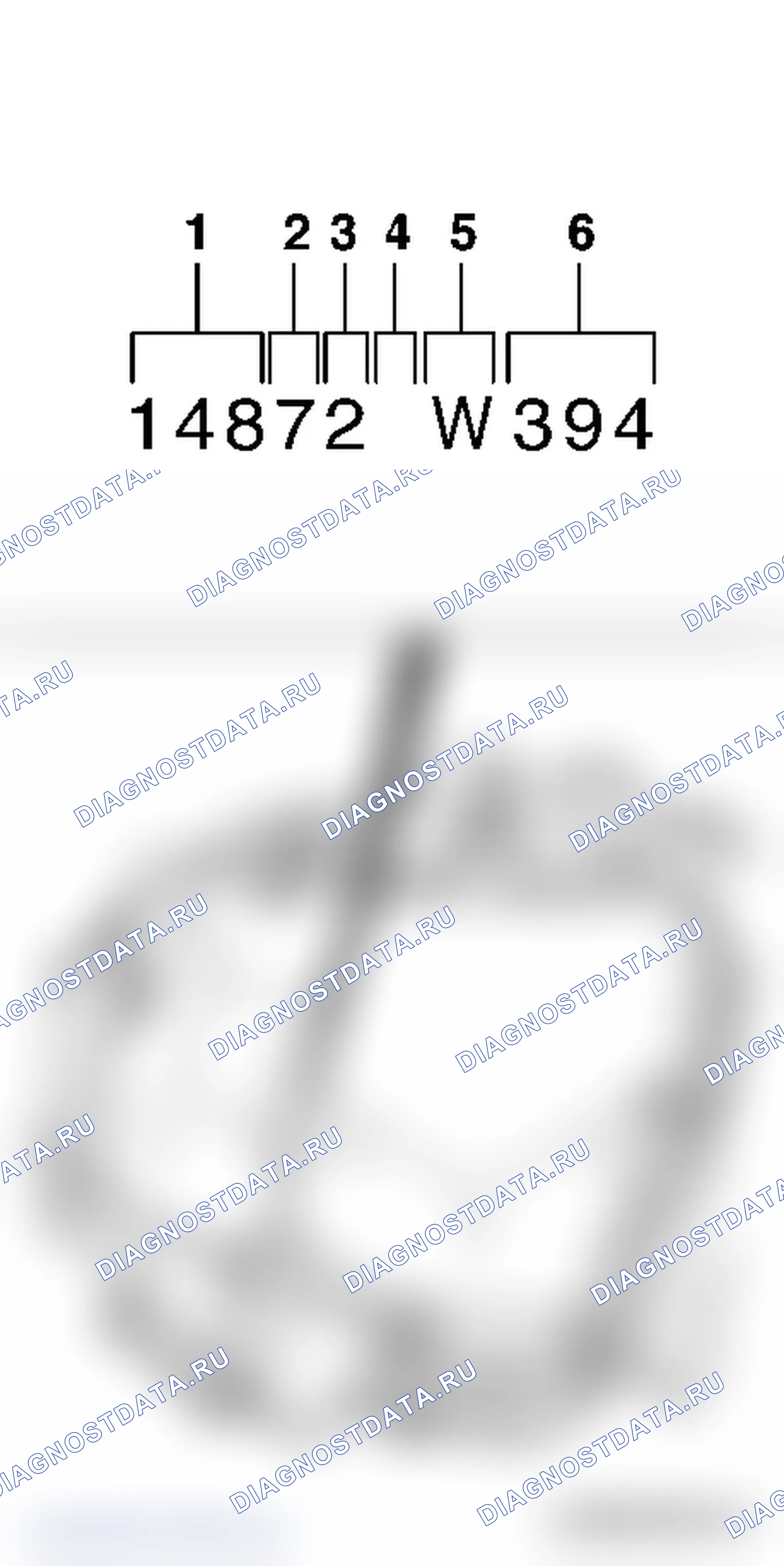 Маркировка коробок передач. Opel Combo C