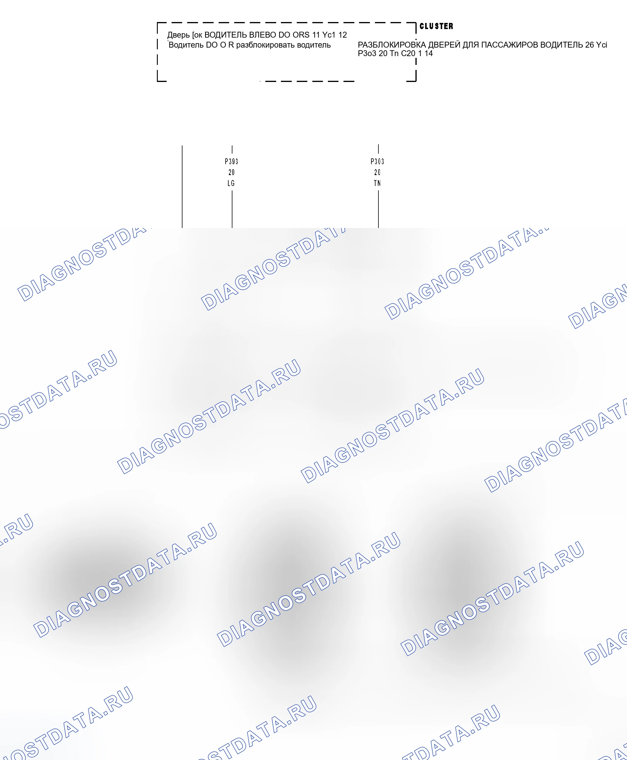 Рис. 42: Принципиальная схема. Dodge Magnum I