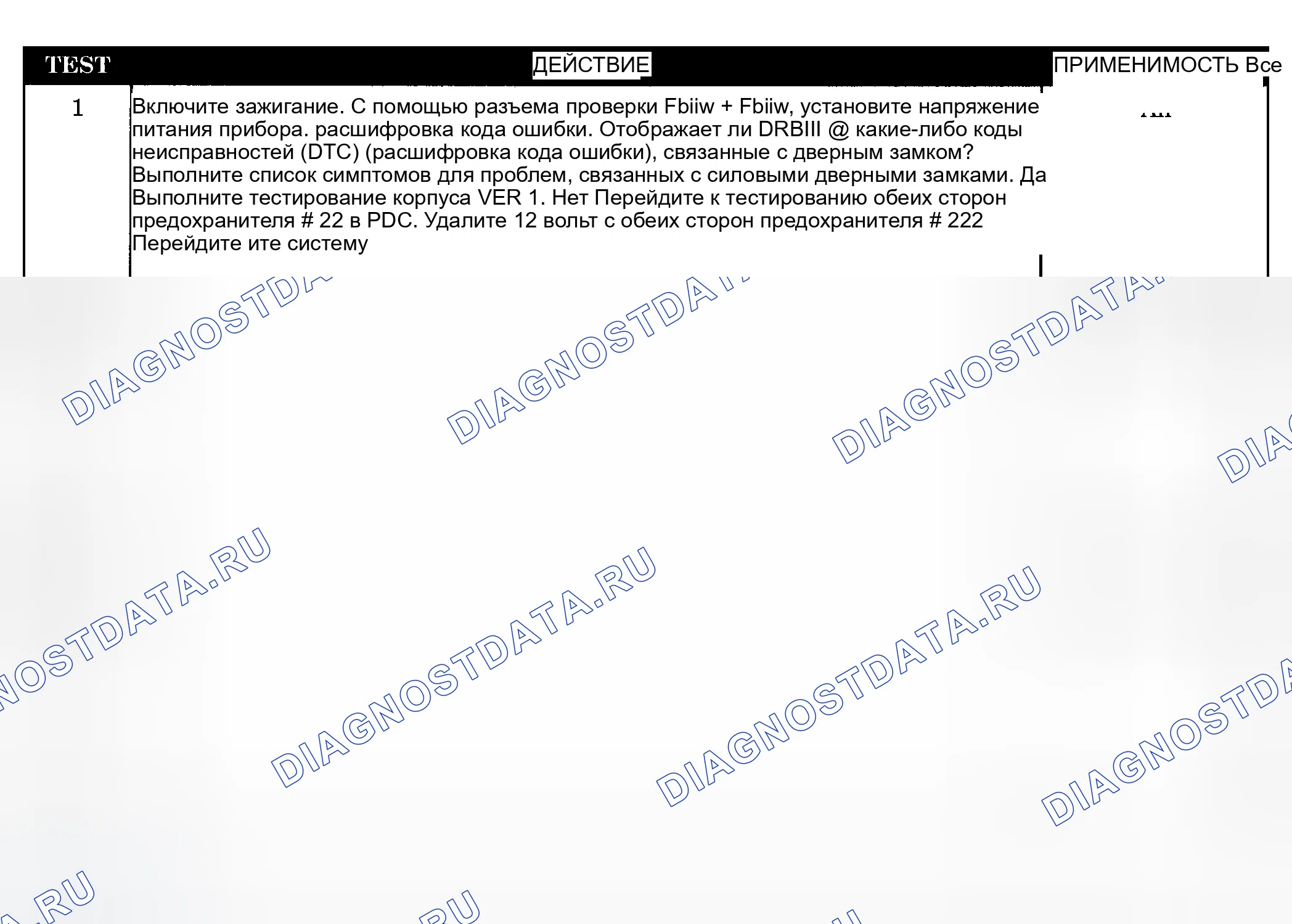 Рис. 393: Диагностическая процедура. Dodge Pickup R2500 