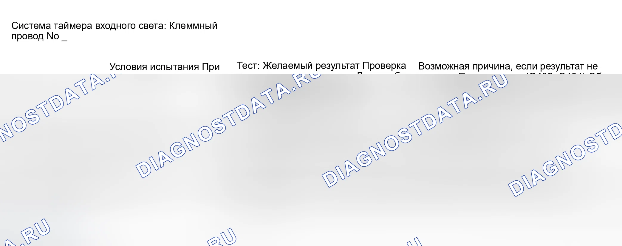 Рис. 19: Система таймера входного света. Honda Accord V