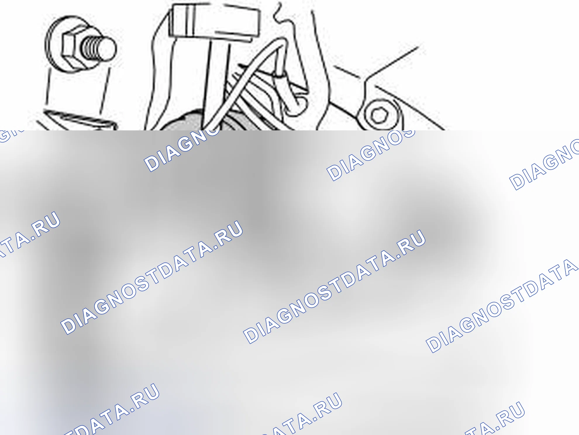 Рис. 164: Снятие приводного вала с коробки передач. Volvo C70 I