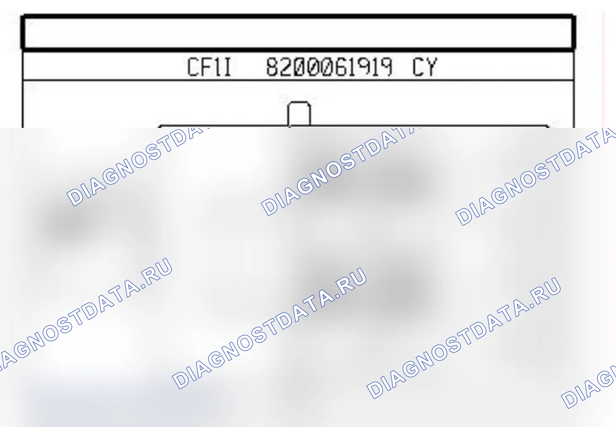 Распиновка разъёма 850 — Датчик момента электроусилителя рул. упр.. Renault Clio II