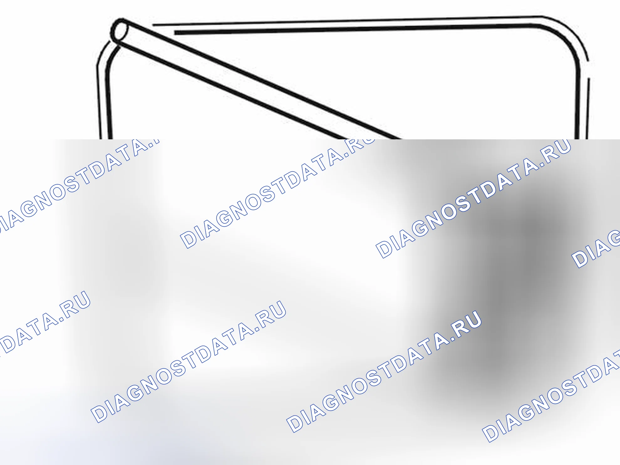 Рис. 1088: Регулировка бокового окна. Volvo V70 II