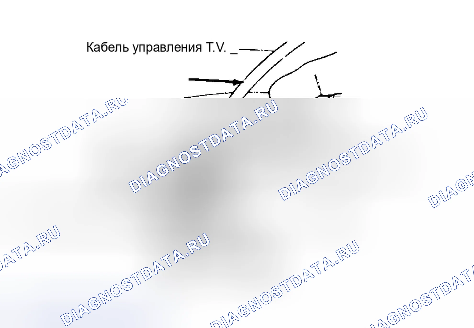 Рис. 168: Регулировка троса при выключенном двигателе. Ford Pickup F350 