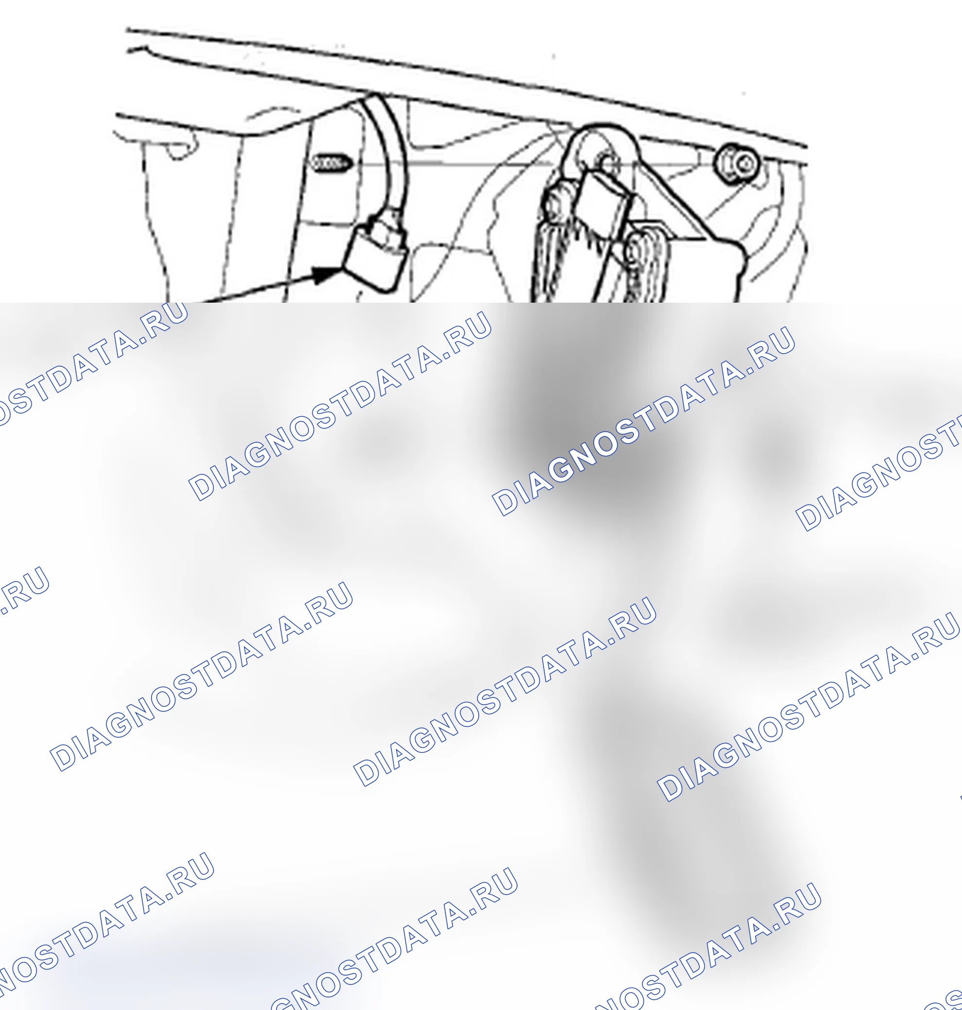 Рис. 58: Демонтаж/монтаж модуля педали акселератора. Acura RDX I рестайлинг
