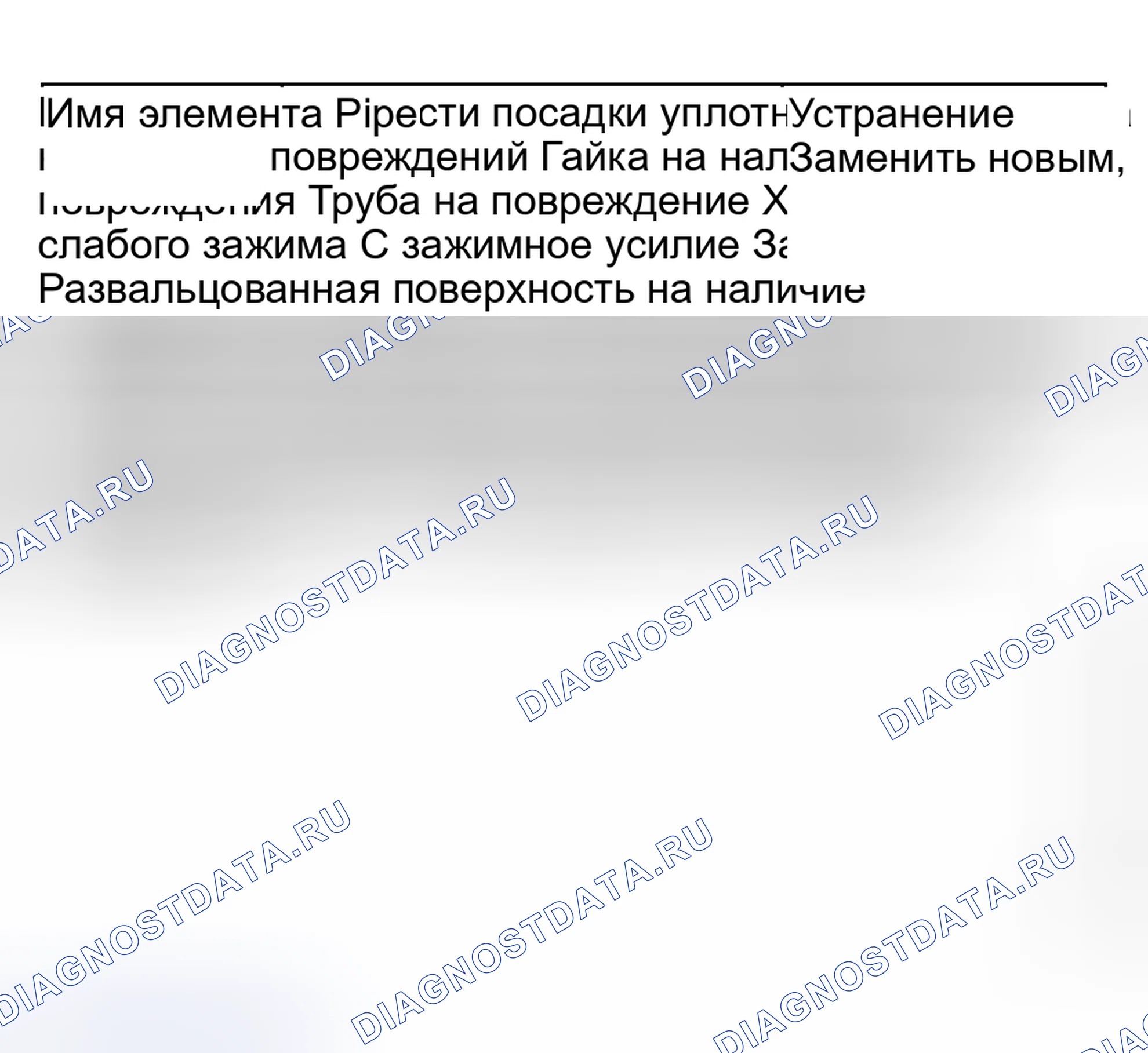 Рис. 33: Проверка на наличие повреждений или других аномалий деталей. Subaru Impreza GD/GC/GG
