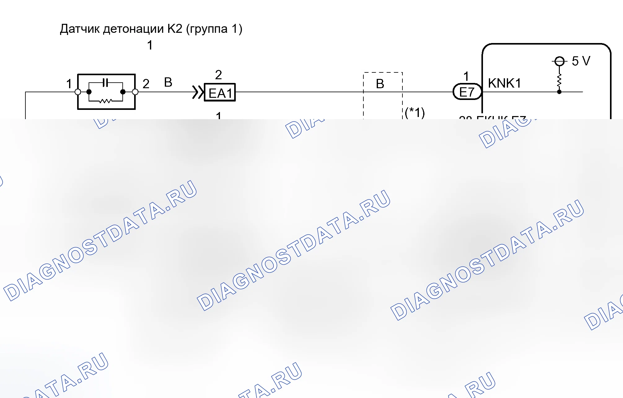 Рис. 173: электросхема. Toyota Sienna II
