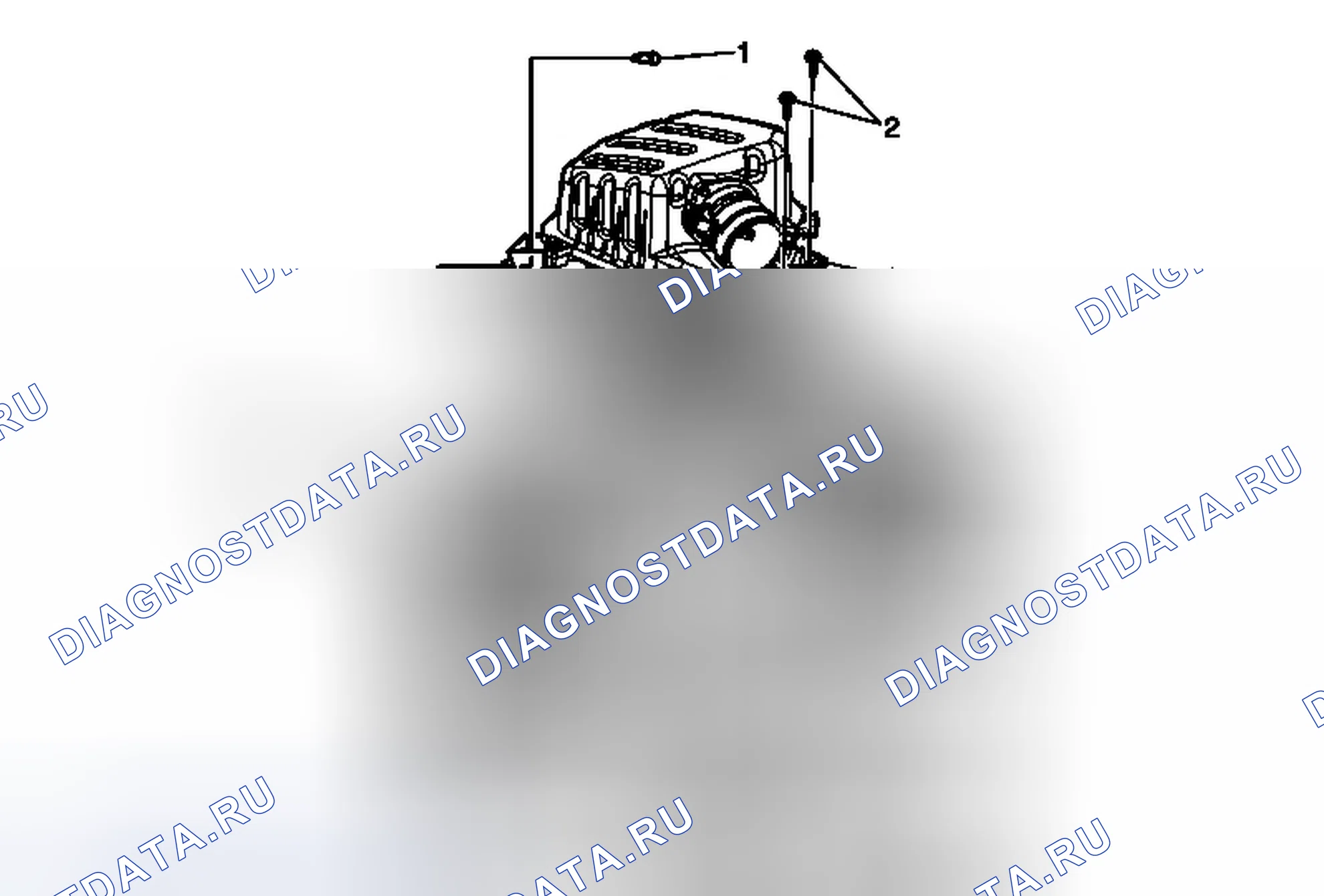 Рис. 14: Замена узла воздухоочистителя. Chevrolet Equinox II