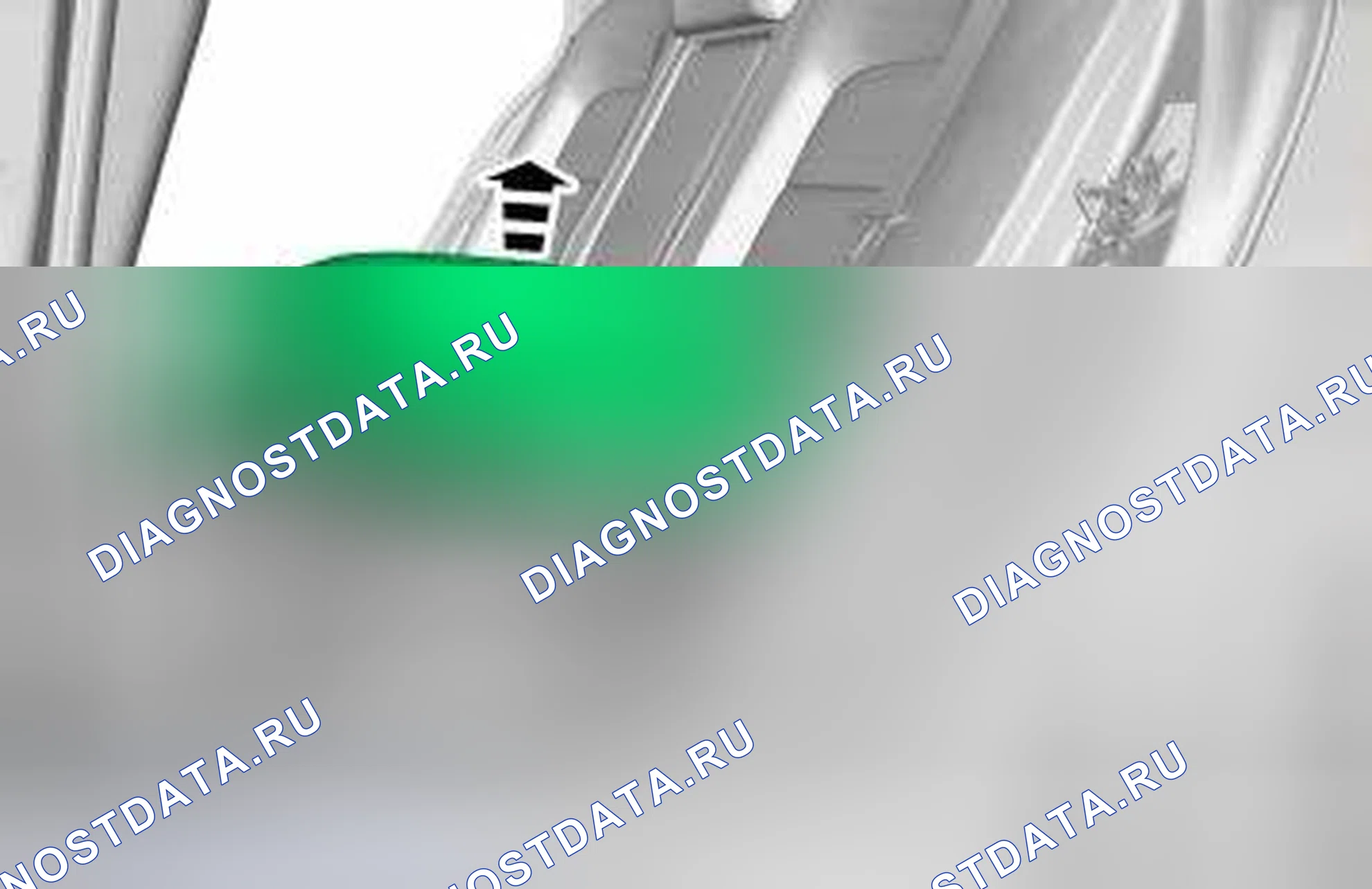 Рис. 89: обивка ЗАДНЕГО ПОДОКОННИКА. Volvo S80 II рестайлинг