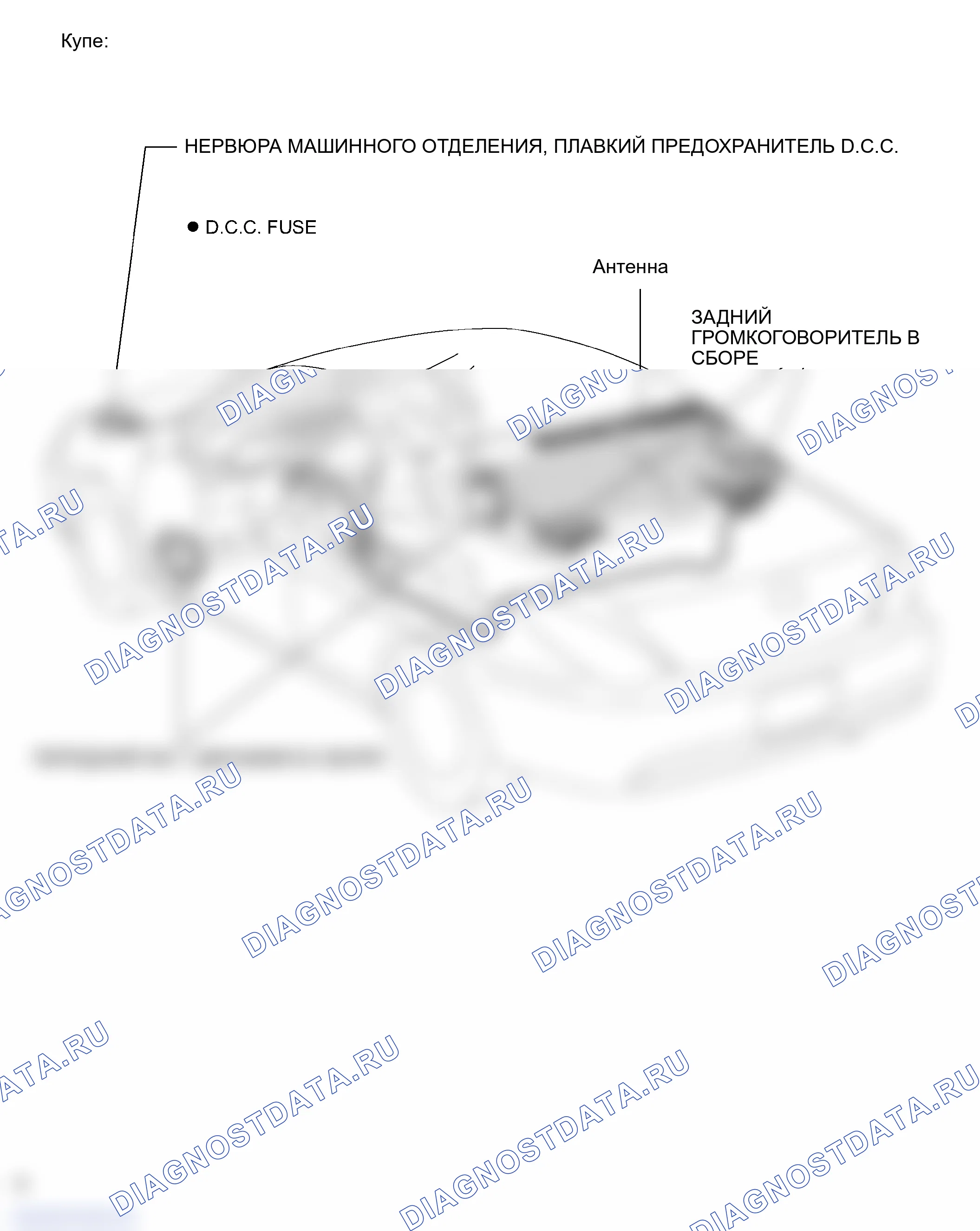 Рис. 74: РАСПОЛОЖЕНИЕ ДЕТАЛЕЙ. Toyota Camry Solara II