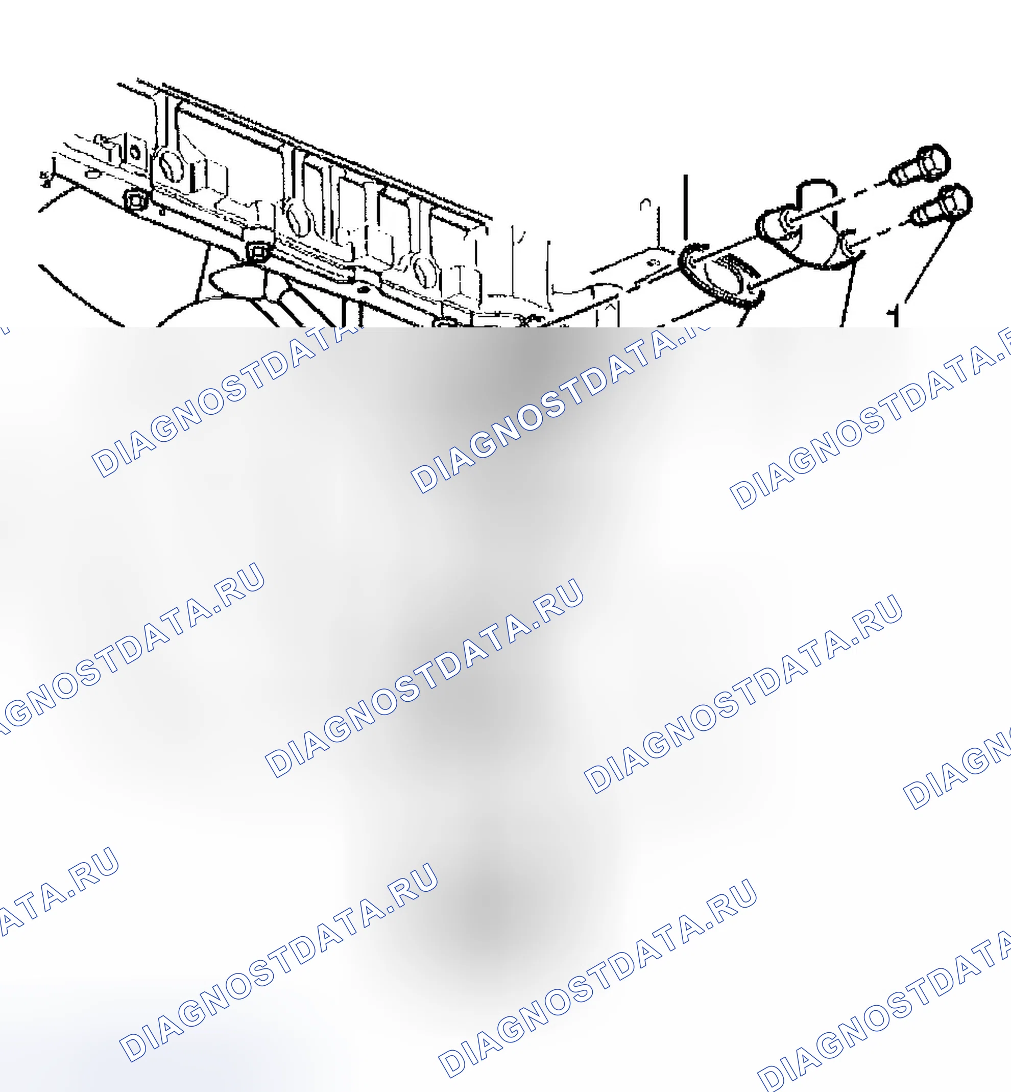Рис. 599: Установка масляного фильтра, адаптера, крышки поддона. Chevrolet Suburban K2500 GMT800