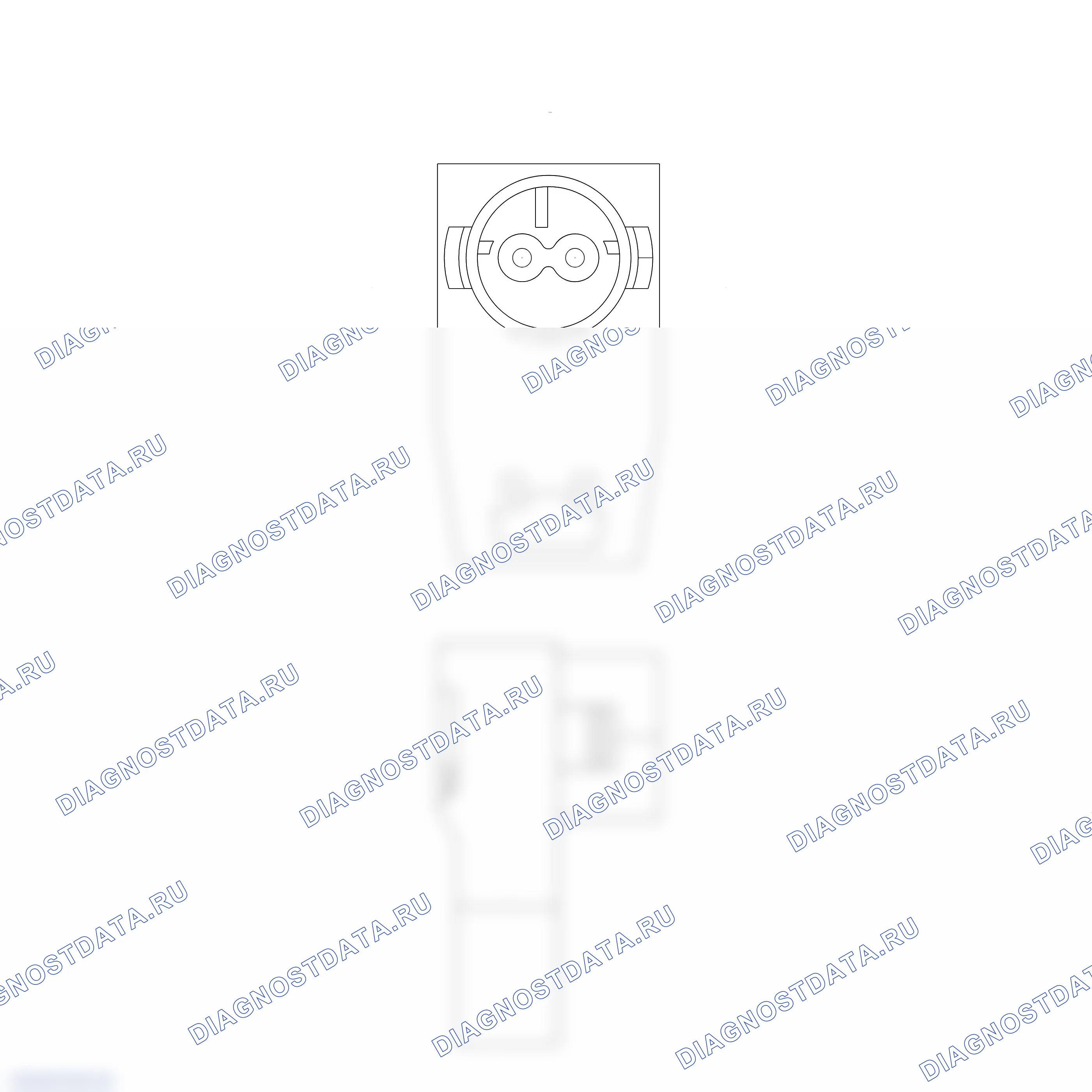 Распиновка разъёма 999 656 454 40 — внешний вид и расположение контактов. Porsche Panamera 970