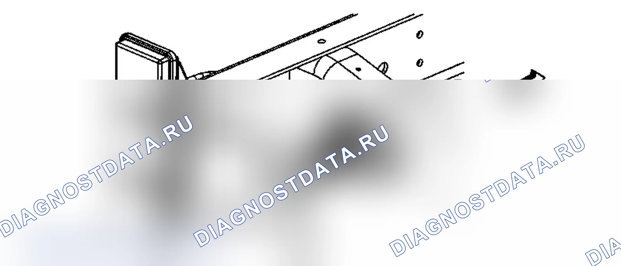Рис. 44: Замена задней лицензионной лампы (VF7). Chevrolet Silverado 2500 HD 