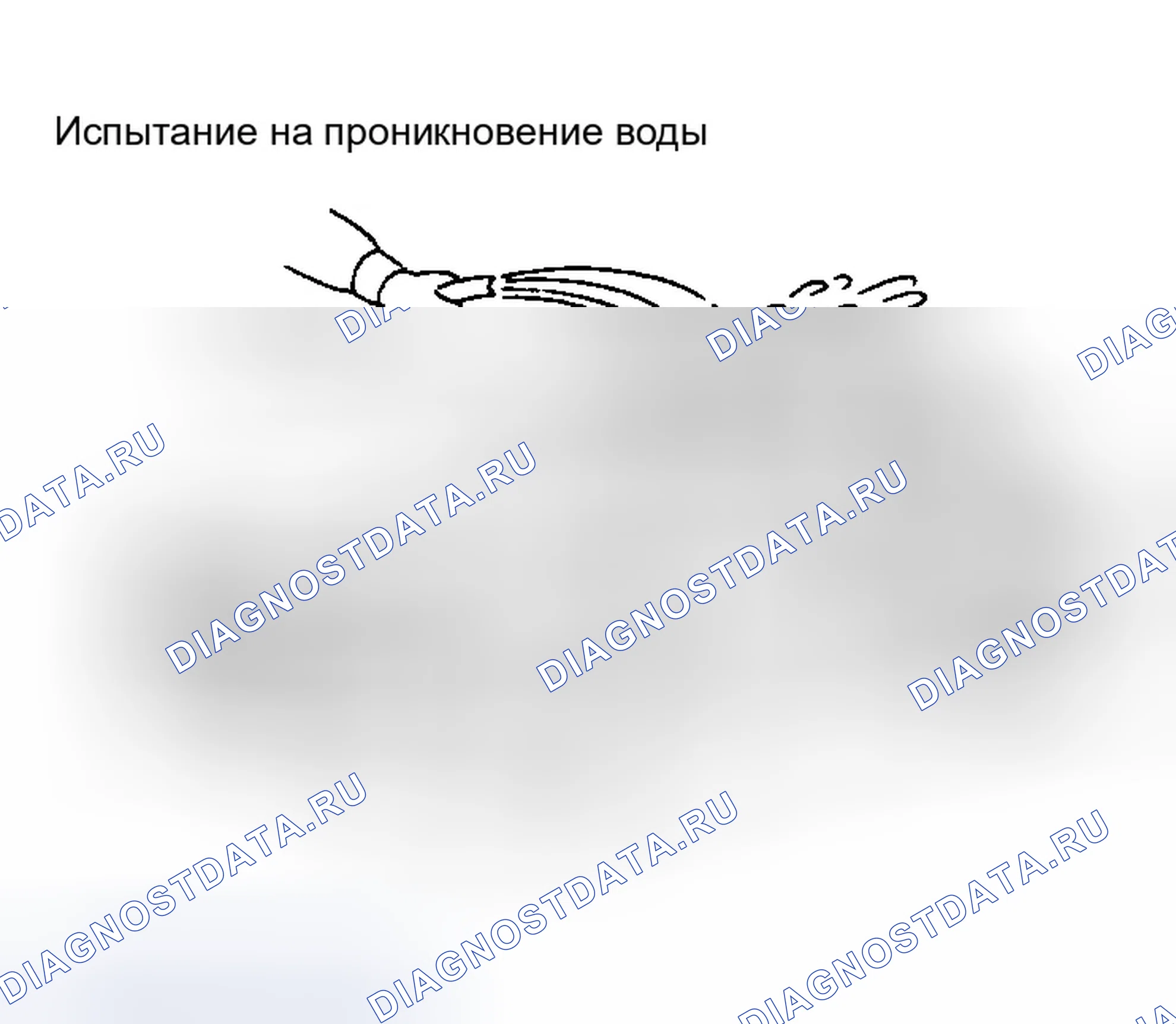 Рис. 51: Проникновение воды. Infiniti M45 III