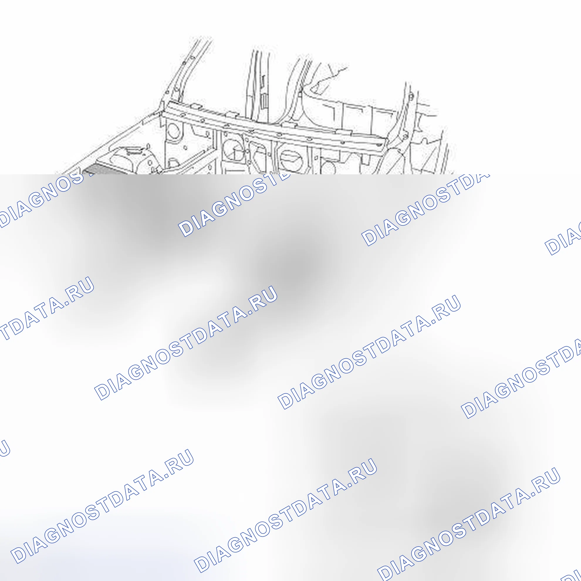 Рис. 93: НАНЕСЕНИЕ ВОСКА В ПОЛОСТИ И ТОЧКИ ВПРЫСКА. Land Rover Range Rover L322