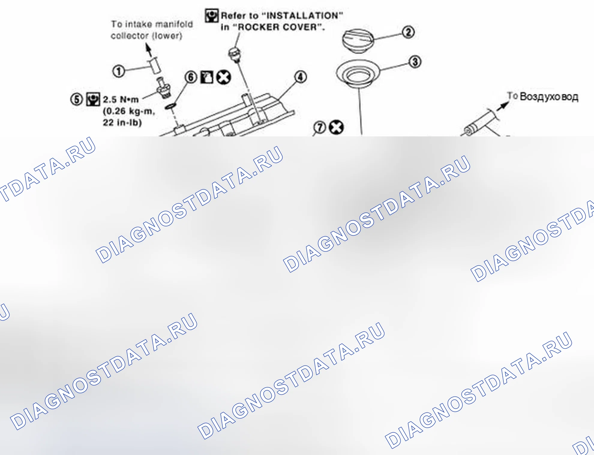 Рис. 267: Компоненты. Infiniti FX35 I рестайлинг