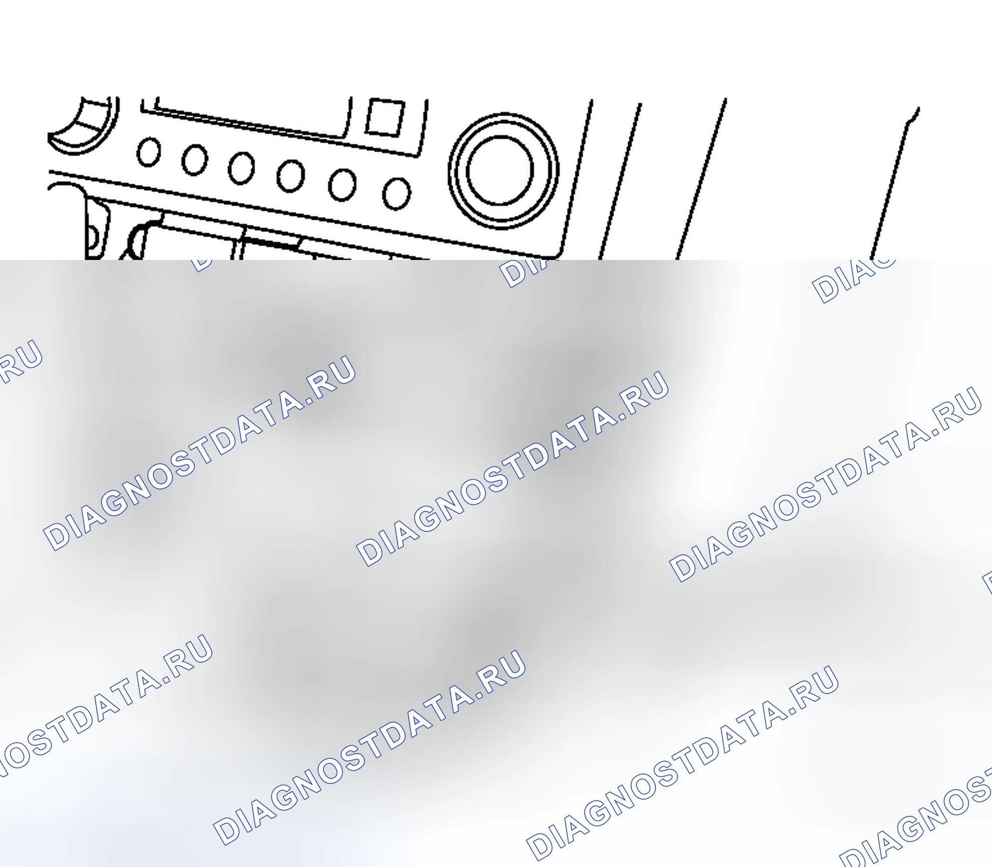 Рис. 181: Клеммы автоматического усилителя и эталонное значение. Honda Logo I