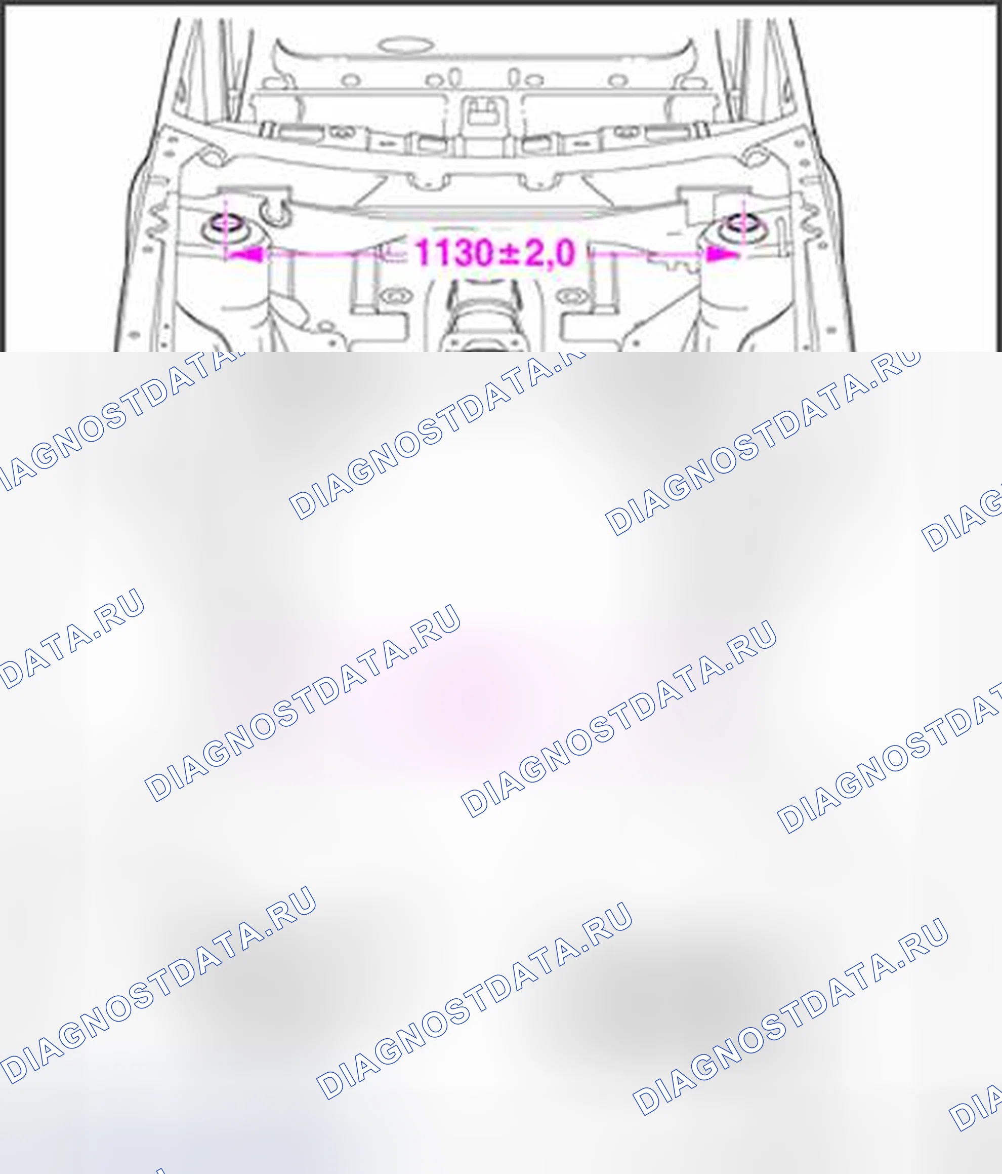 Рис. 118: Корпус, передний. Volkswagen Jetta IV