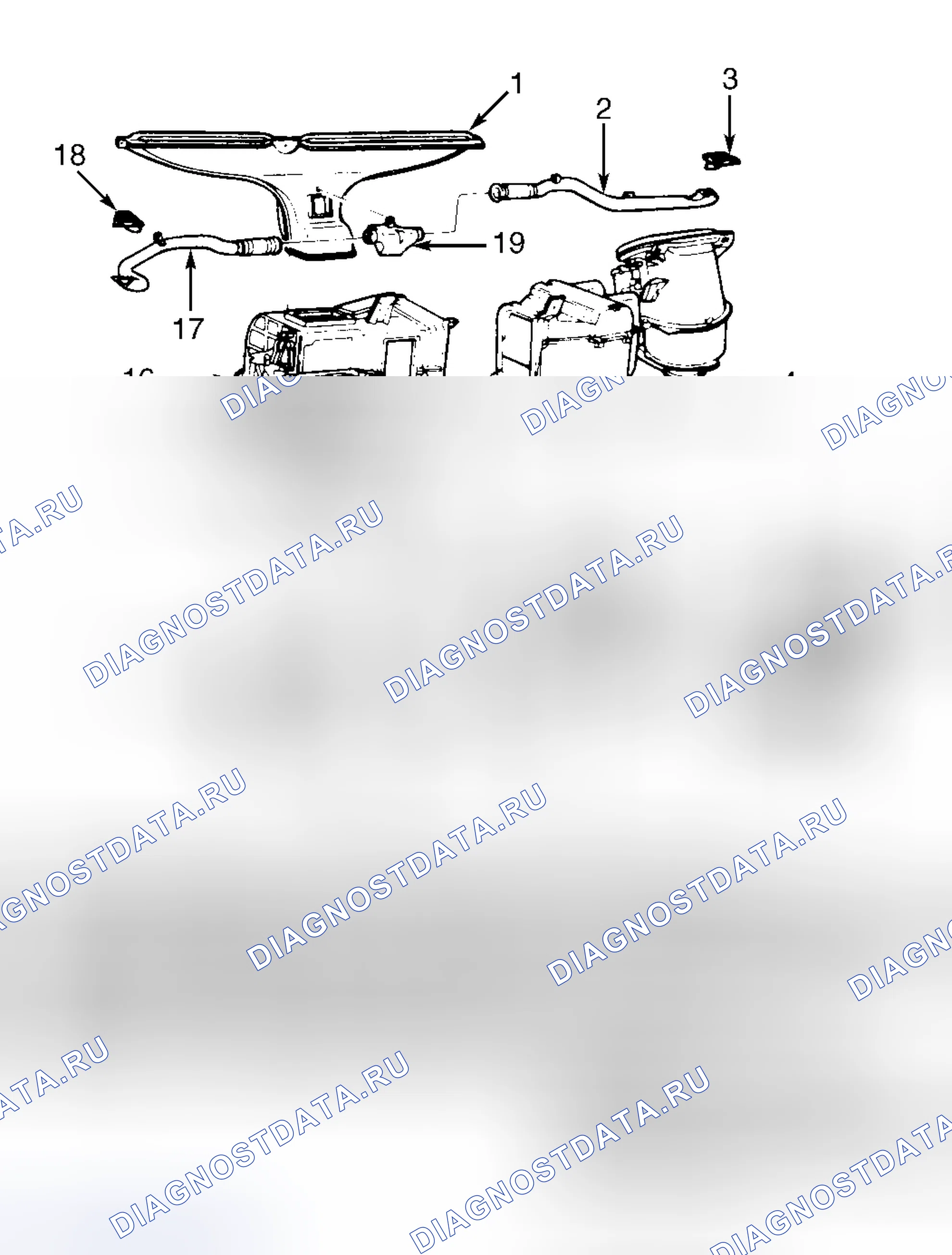 Рис. 2: Демонтаж и монтаж. Hyundai Santa Cruz I