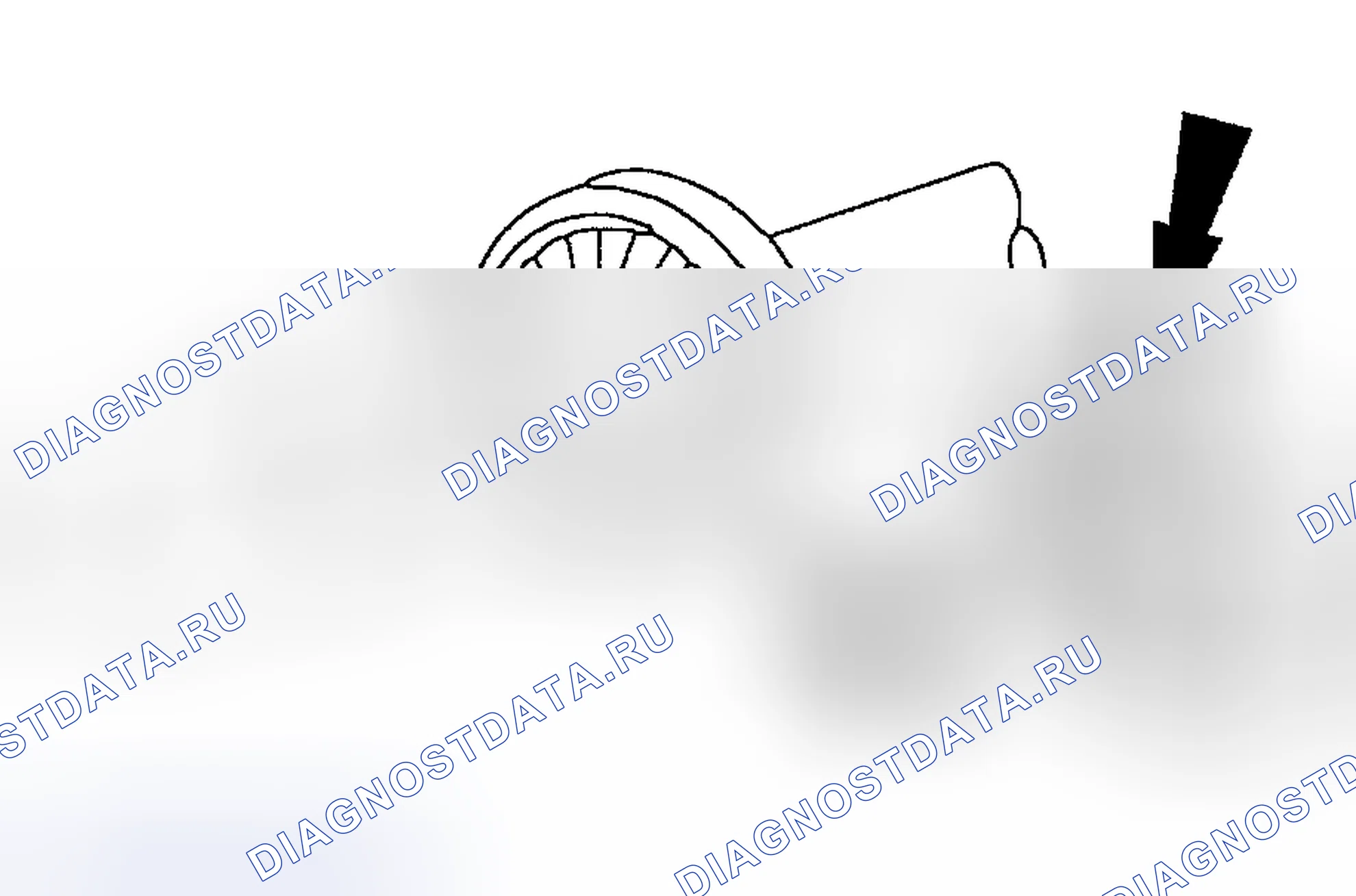 Рис. 151: Отсоединение. Hyundai Pony I