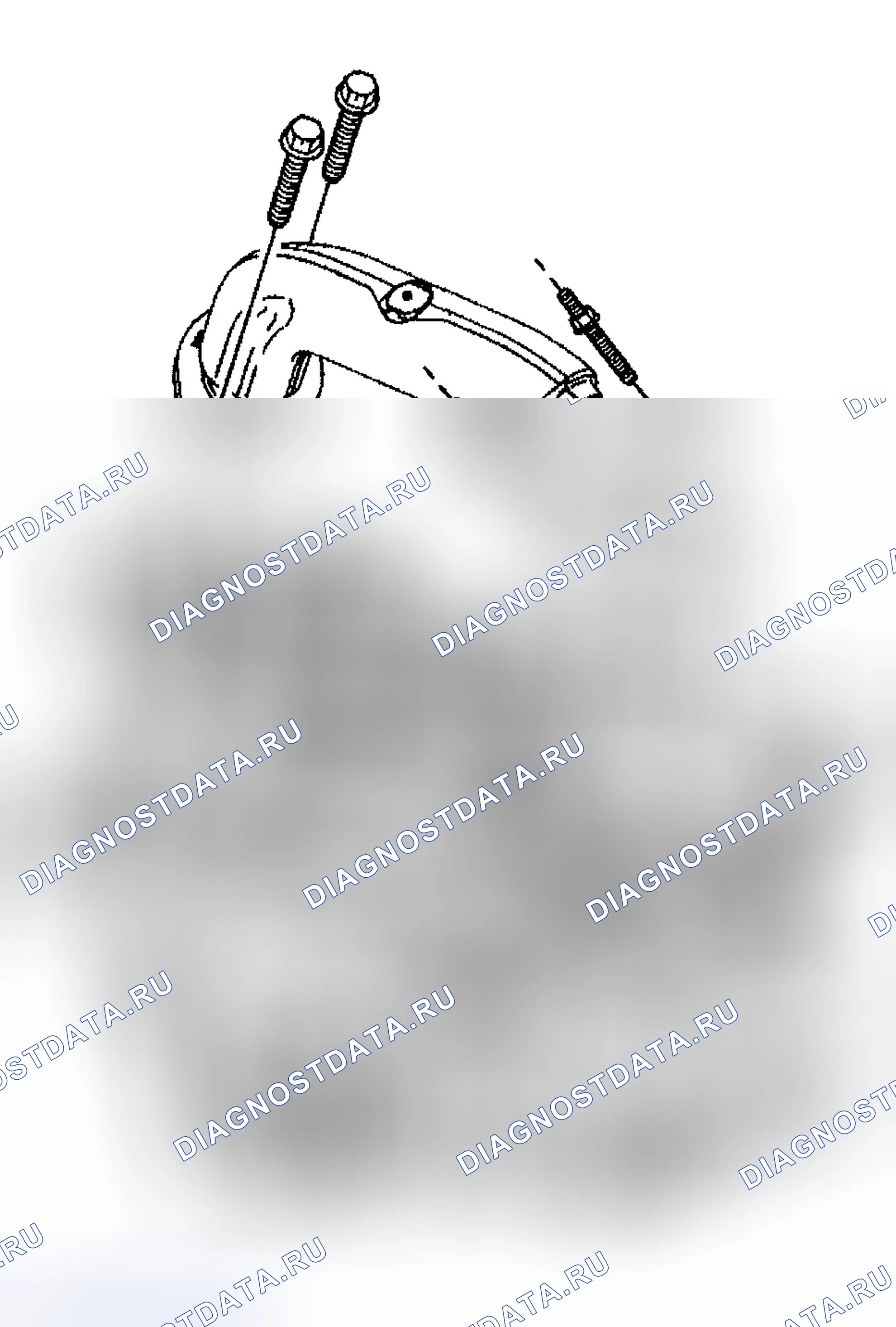 Рис. 38: Порядок демонтажа. Buick Regal IV