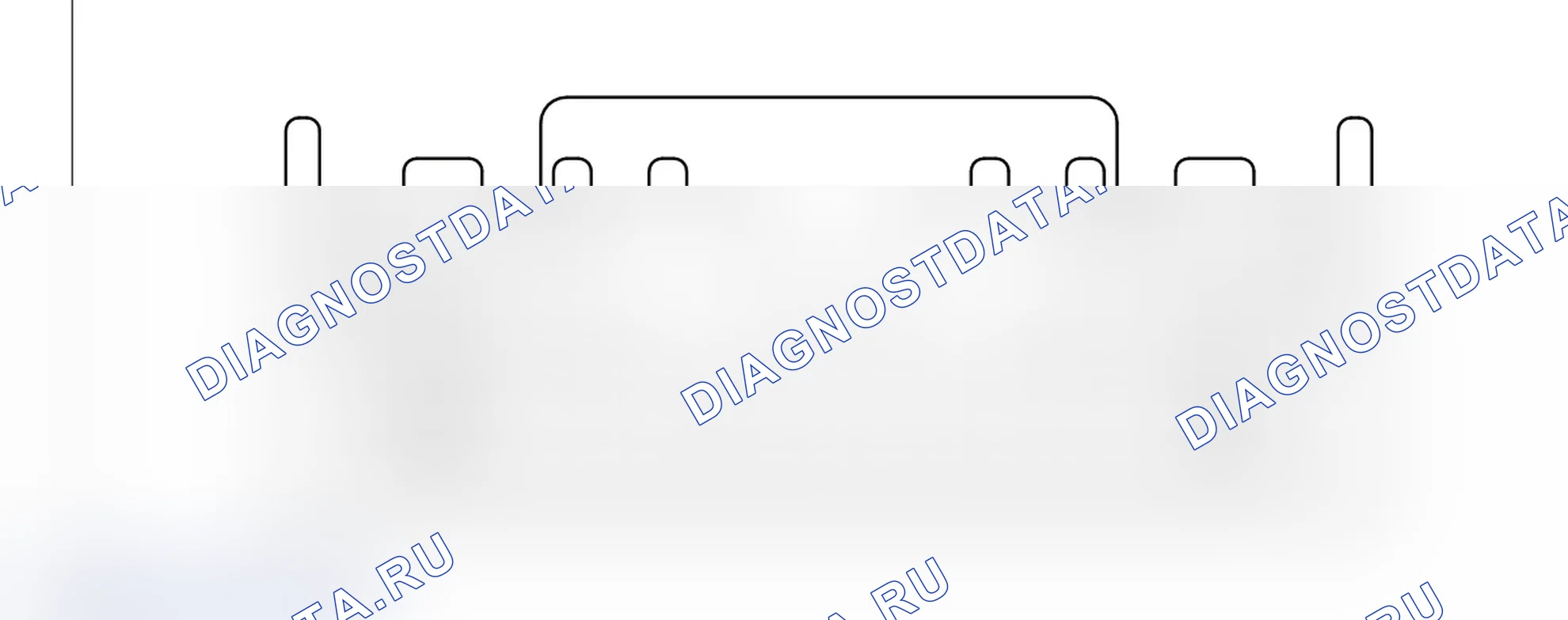 Распиновка разъёма E111-X02(B) — внешний вид и назначение контактов. Wey Lanshan I