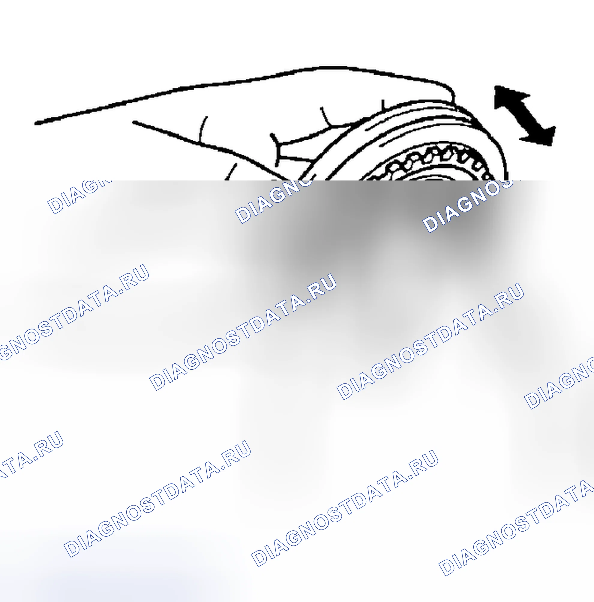 Рис. 93: СТУПИЦА СЦЕПЛЕНИЯ В СБОРЕ. Geely Preface I