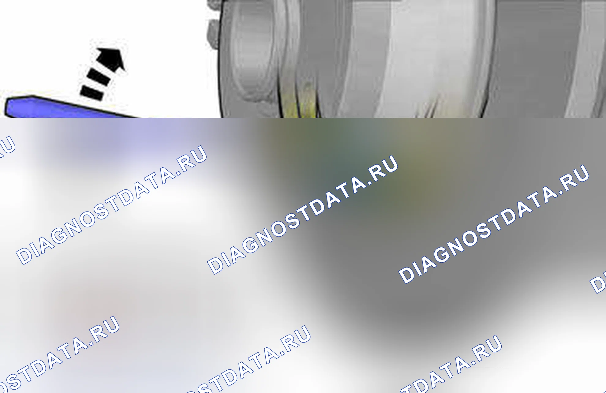 Рис. 61: ДЕМОНТАЖ. Volvo S80 II