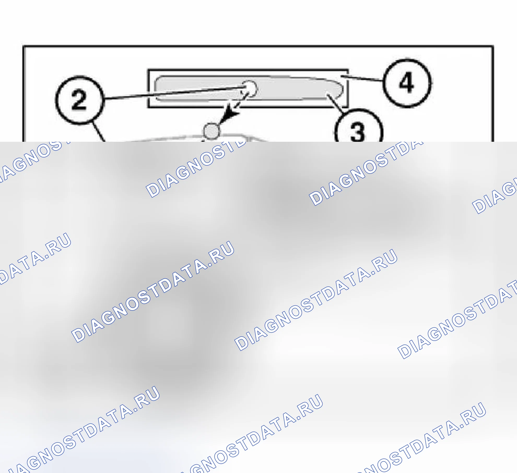 Рис. 198: Полоса ручки после 09/01 на задней крышке до 09/01. BMW X5 E53