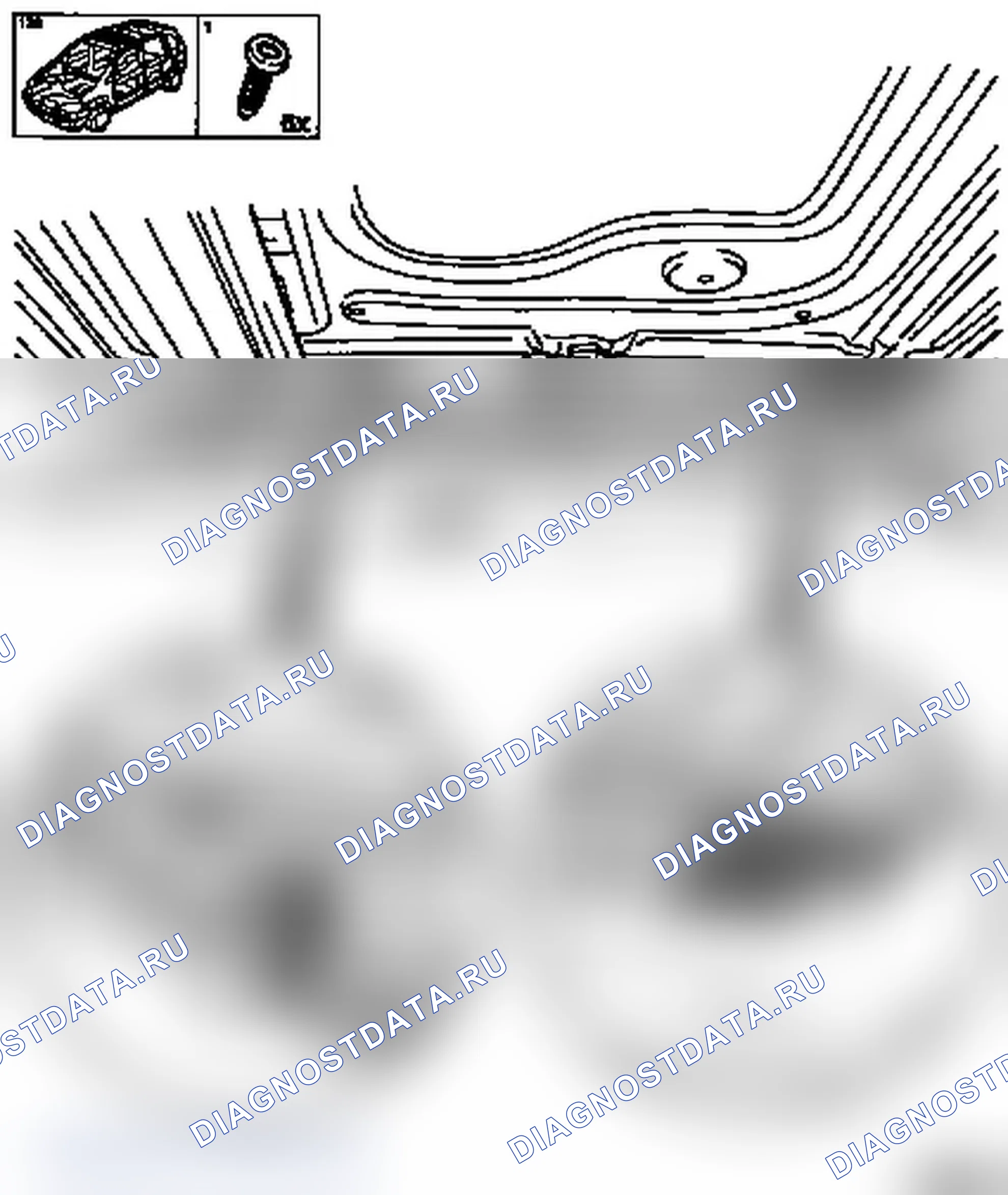 Демонтаж и установка крышки спойлера на крыше (модель F07). Opel Astra G