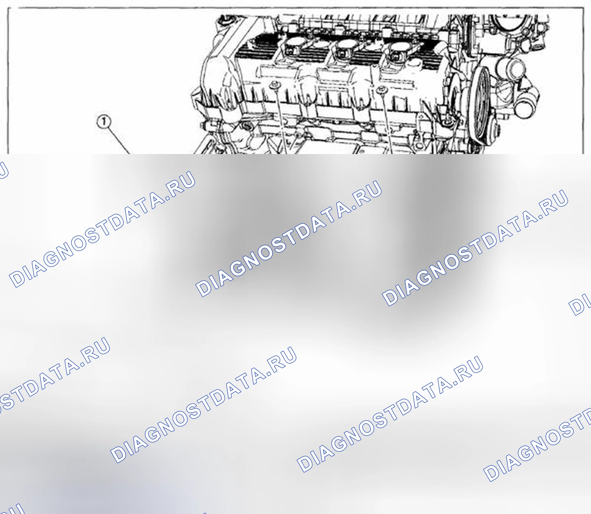 Рис. 34: Индикатор уровня масла и трубка. Mazda Tribute II