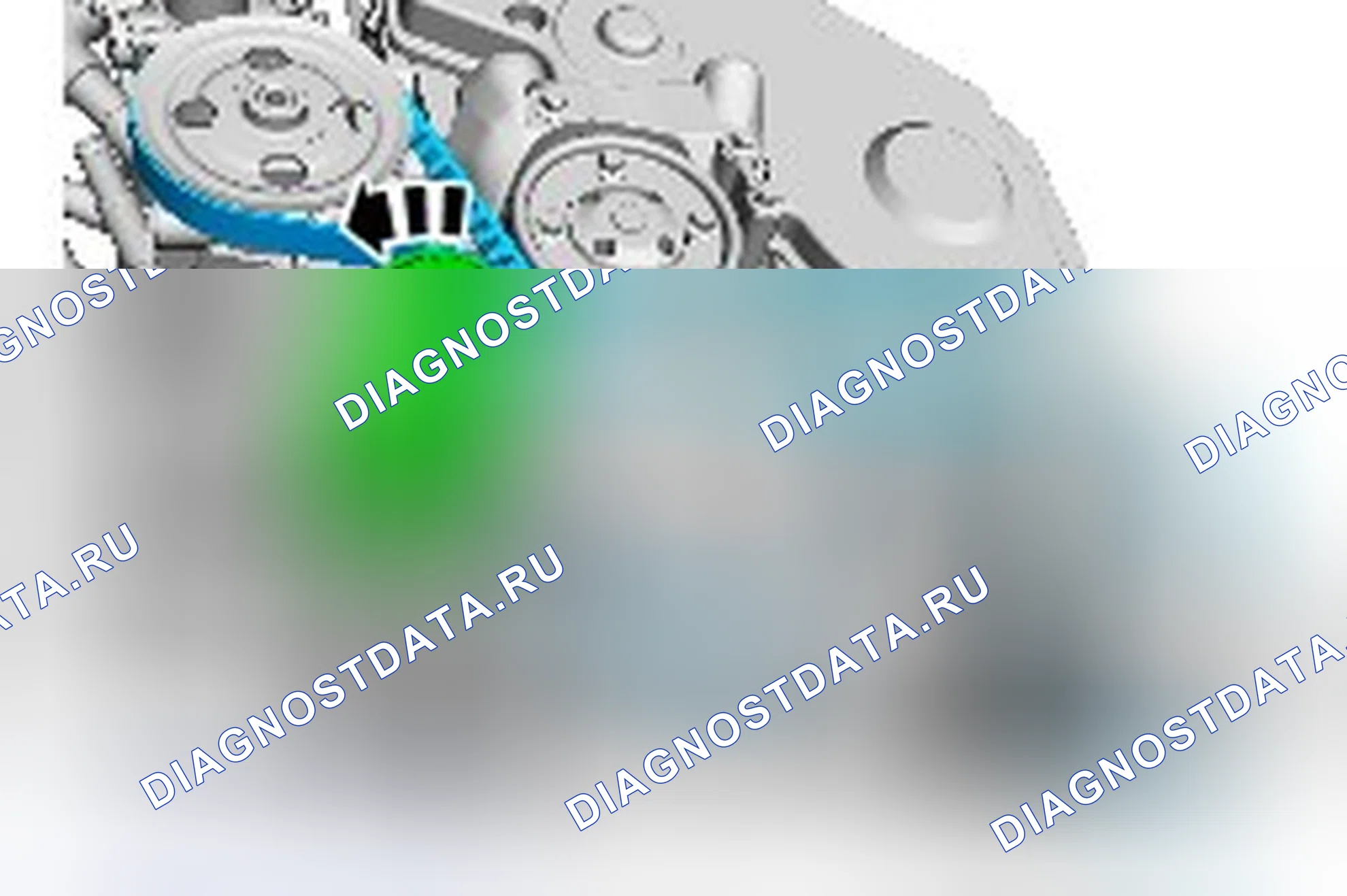 Как снять и установить переднее уплотнение коленчатого вала. Ford Mondeo IV