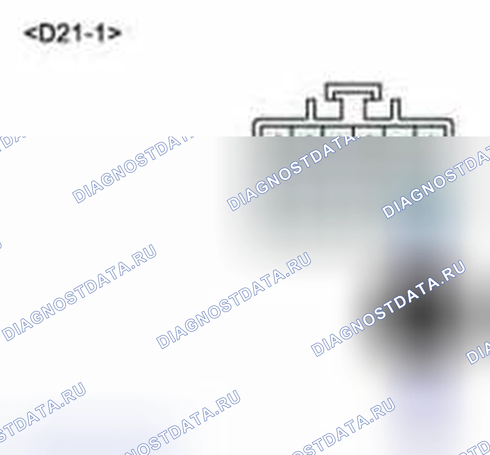 Рис. 282: Проверка на обрыв или короткое замыкание в силовом жгуте. Kia Sedona II рестайлинг