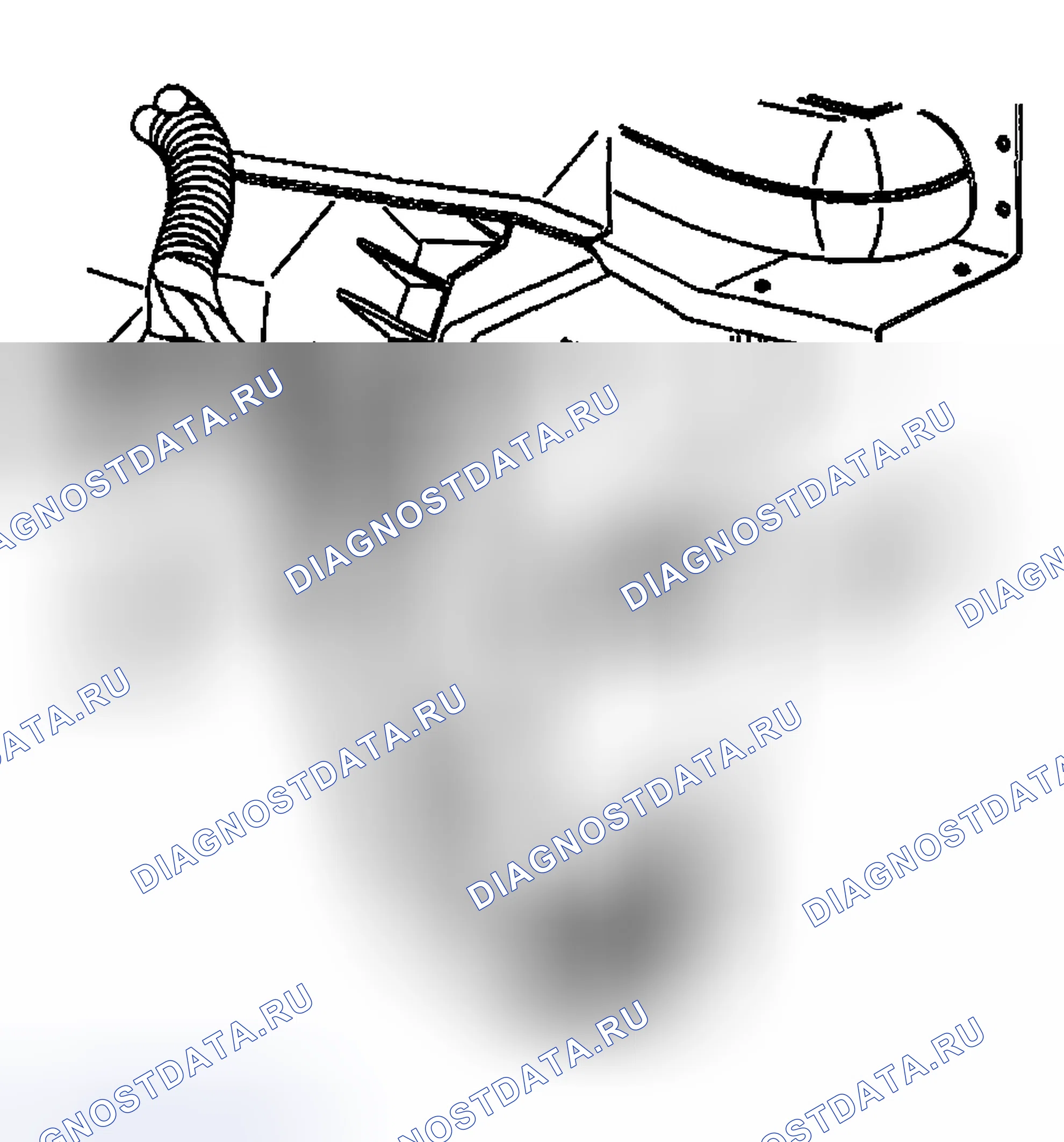 Рис. 4: Порядок демонтажа. Buick Regal IV