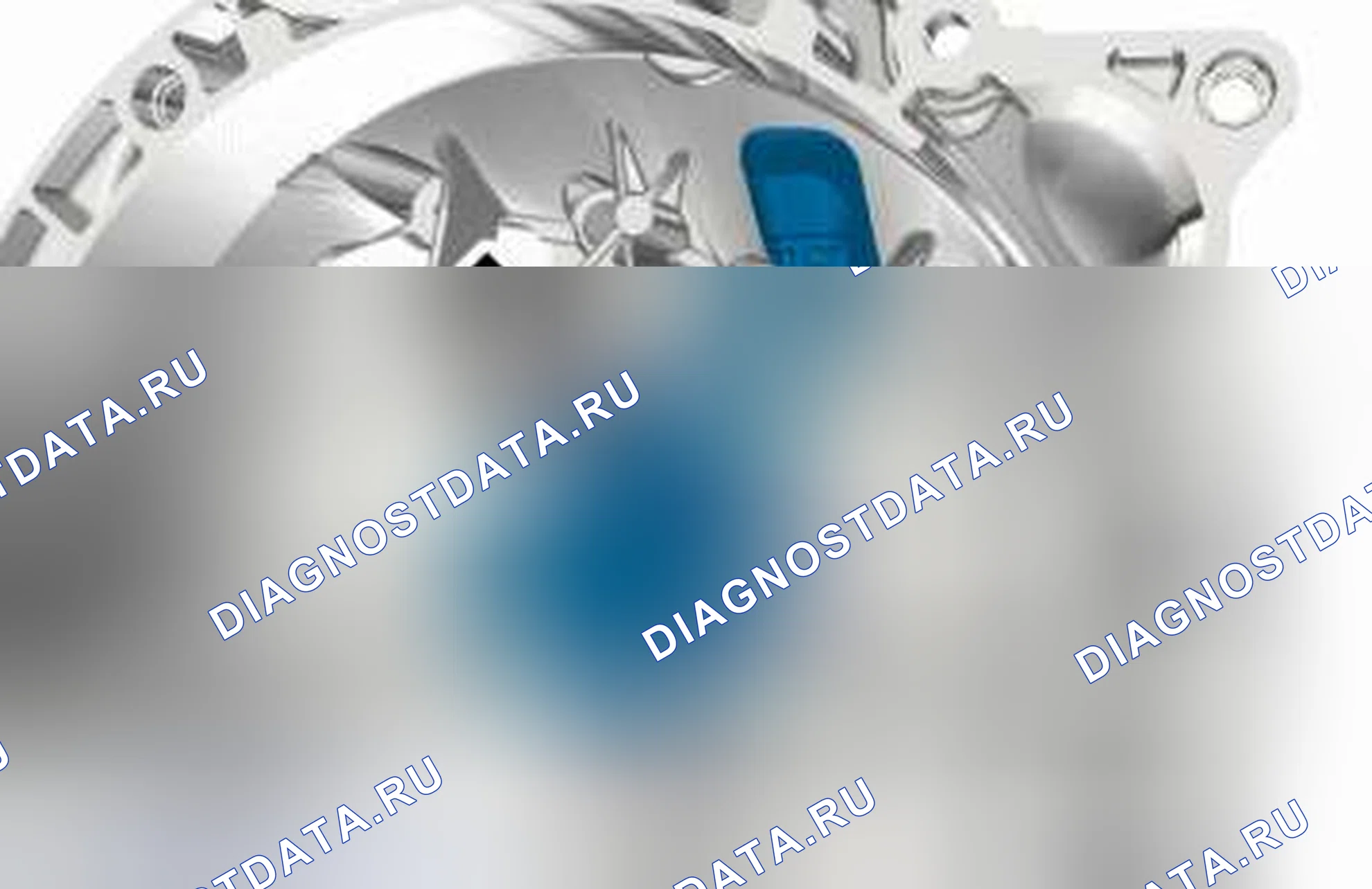 Рис. 250: ДЕМОНТАЖ. Volvo V50 I