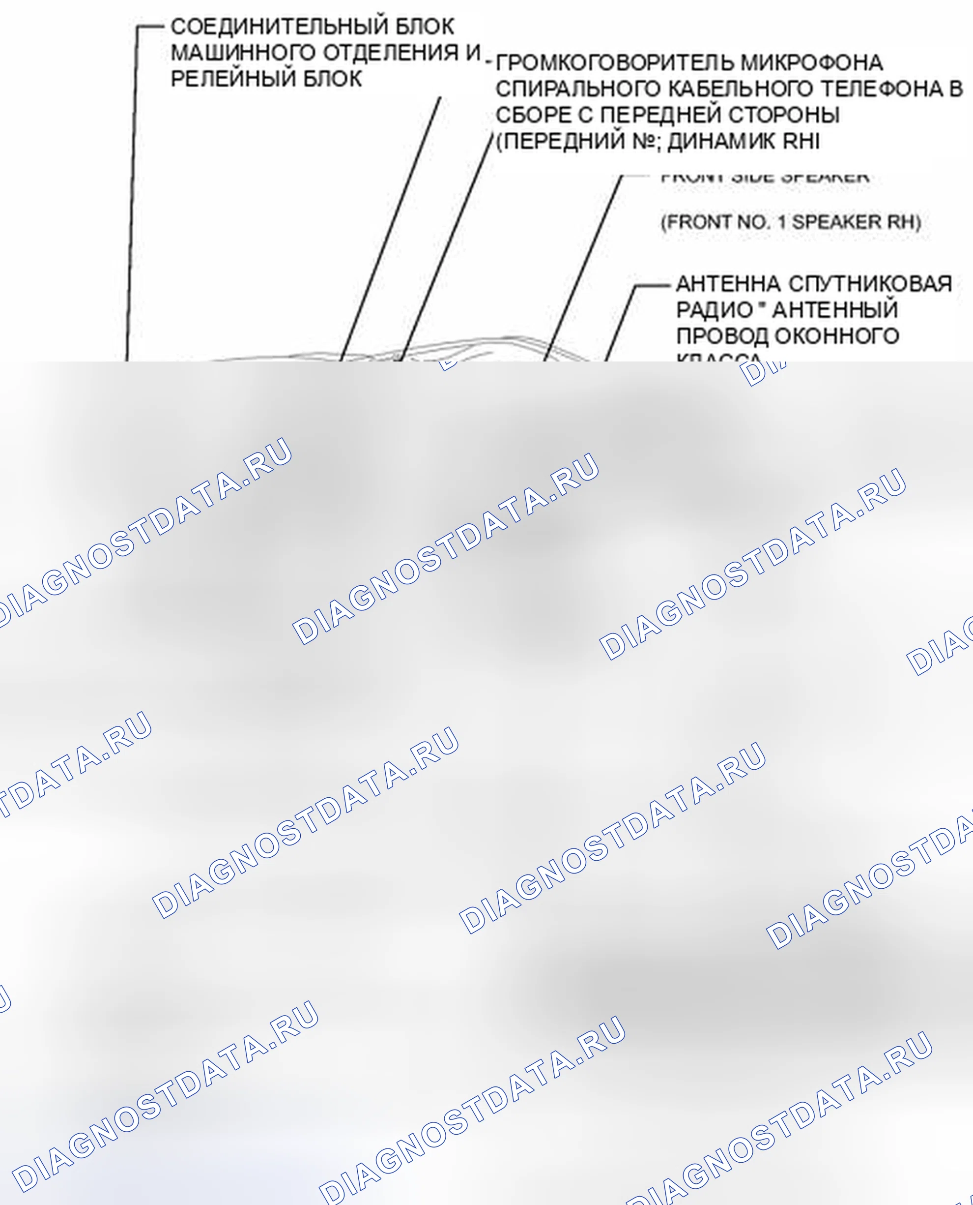 Рис. 328: ИЛЛЮСТРАЦИЯ. Toyota Camry XV40 рестайлинг