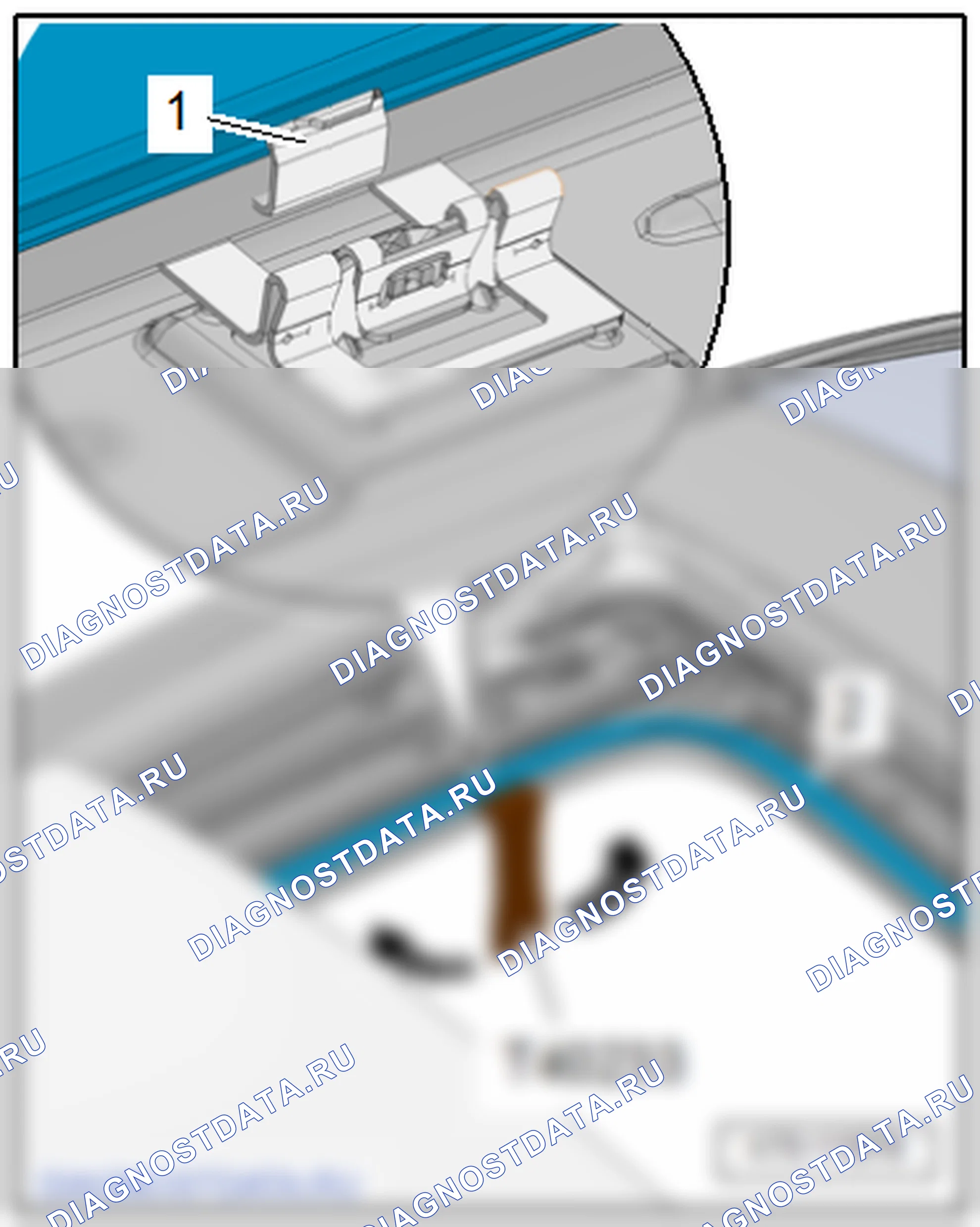Облицовка потолка. Audi A3 8V