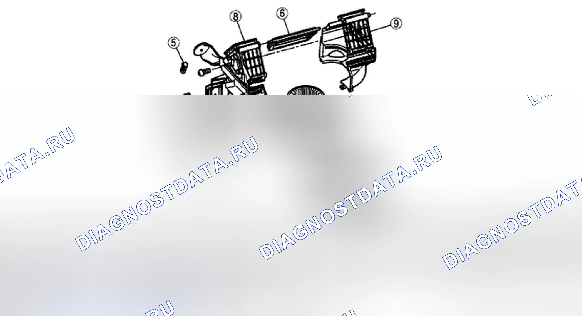Рис. 47: РАЗБОРКА / СБОРКА ВОЗДУХОДУВНОГО АГРЕГАТА. Mazda CX-7 I