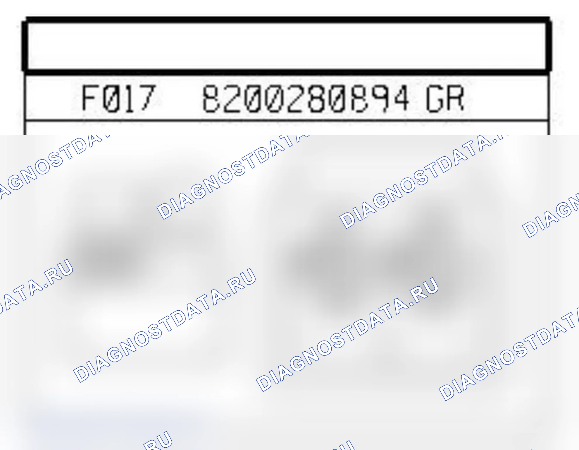 Распиновка разъёма R107 — Раз. элпров. приб. пан./пер. части двиг.. Renault Clio III