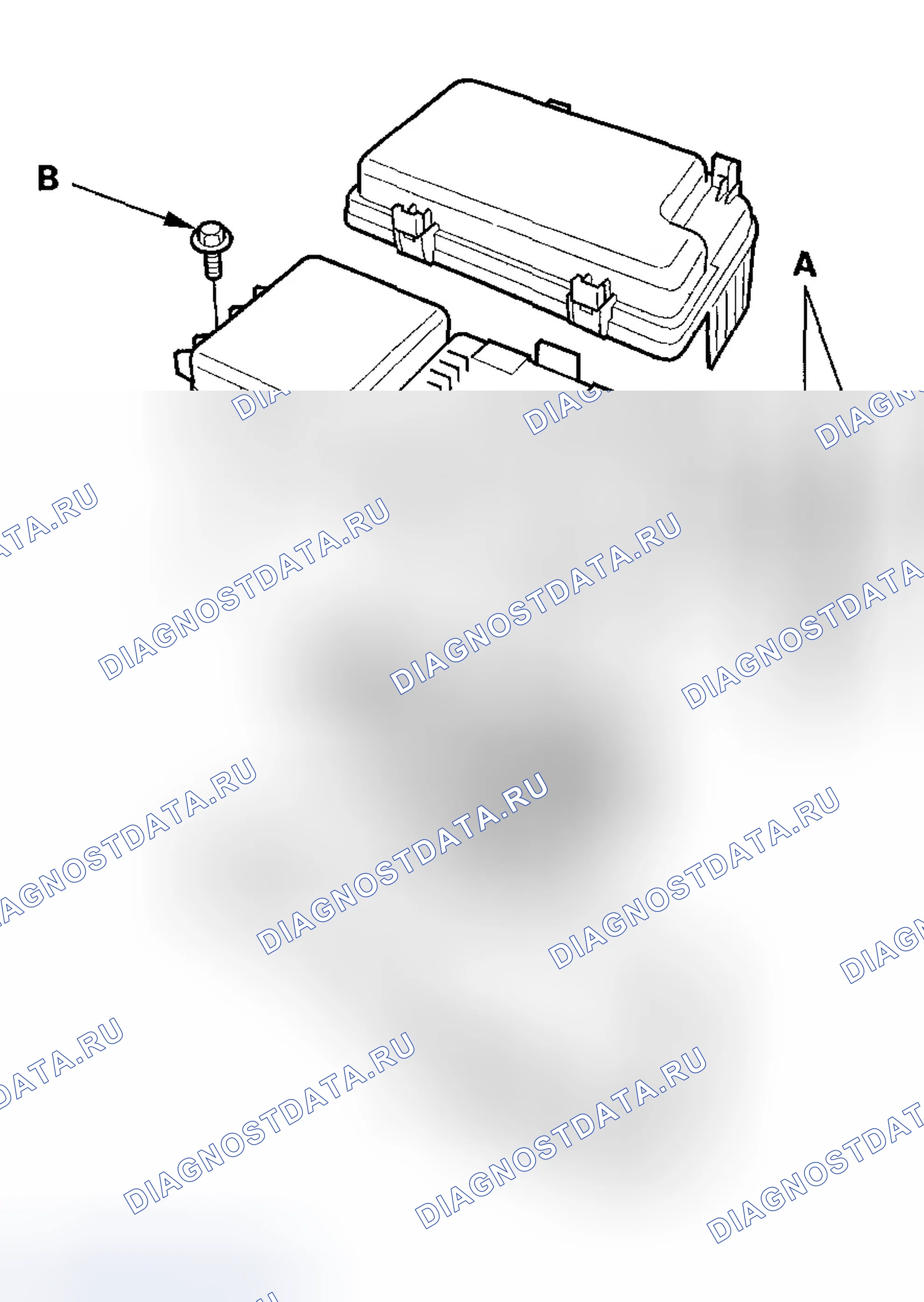 Рис. 54: Демонтаж. Honda Ridgeline I